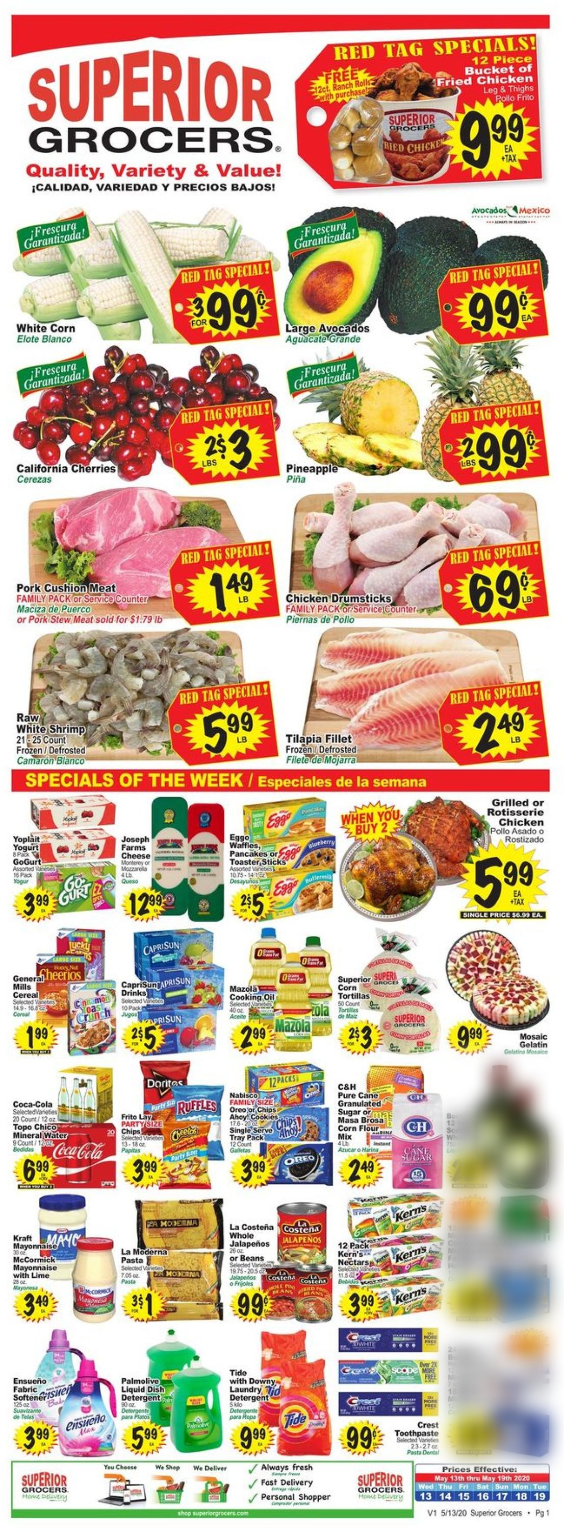 Catalogue Superior Grocers from 05/13/2020