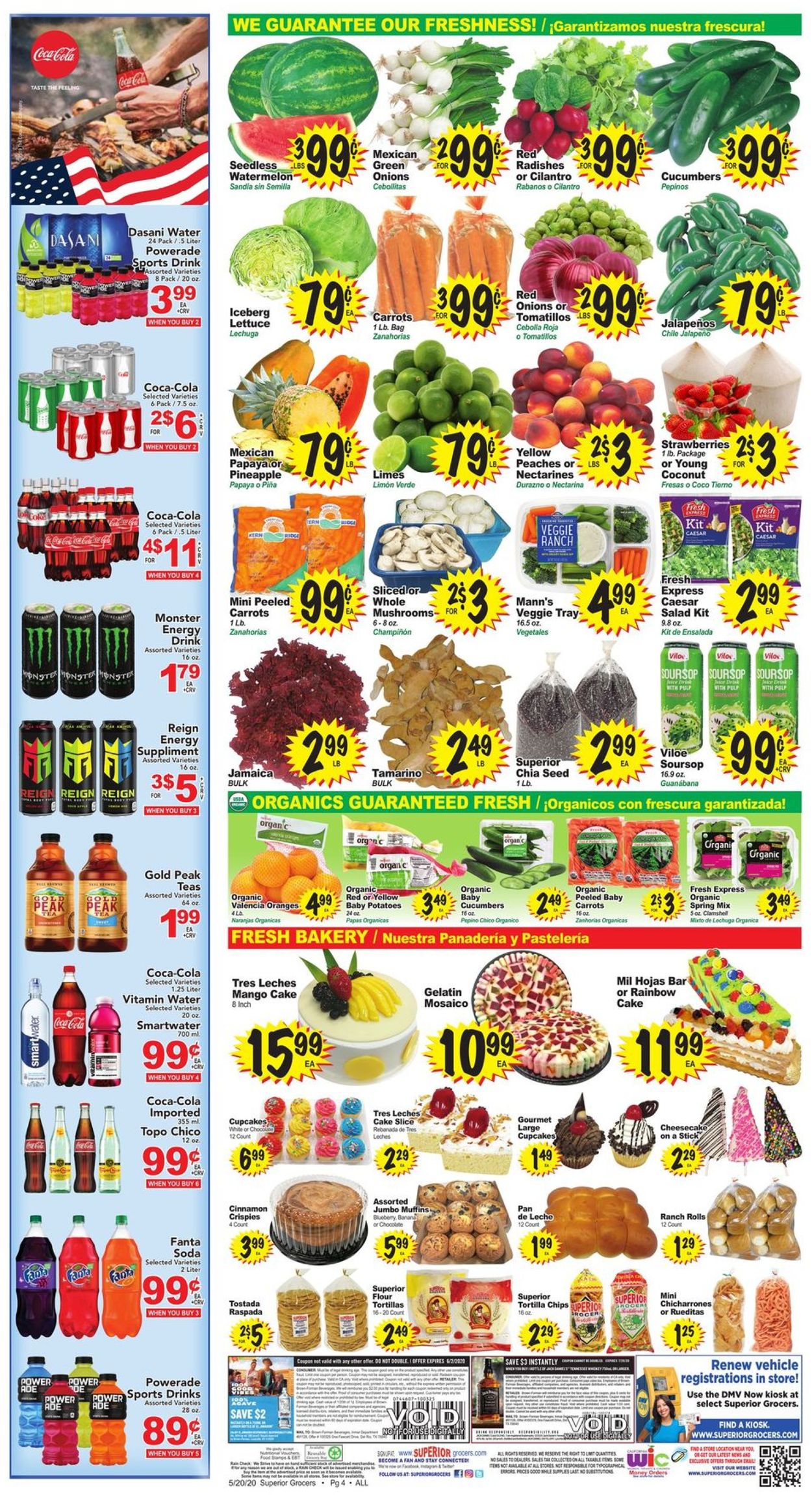 Catalogue Superior Grocers from 05/20/2020
