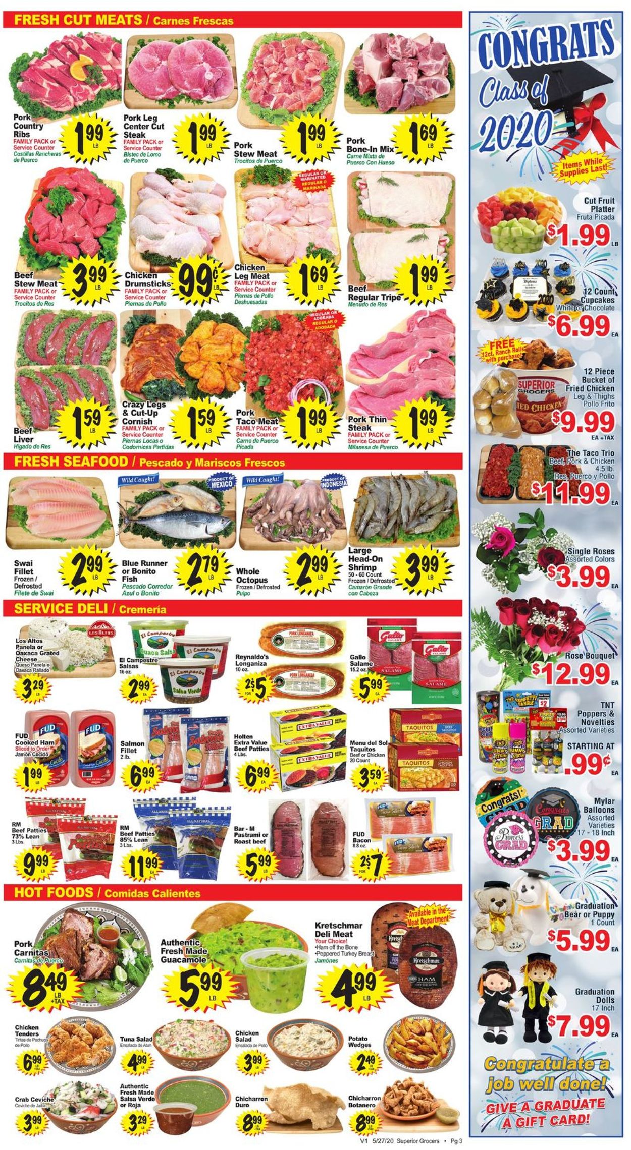 Catalogue Superior Grocers from 05/27/2020
