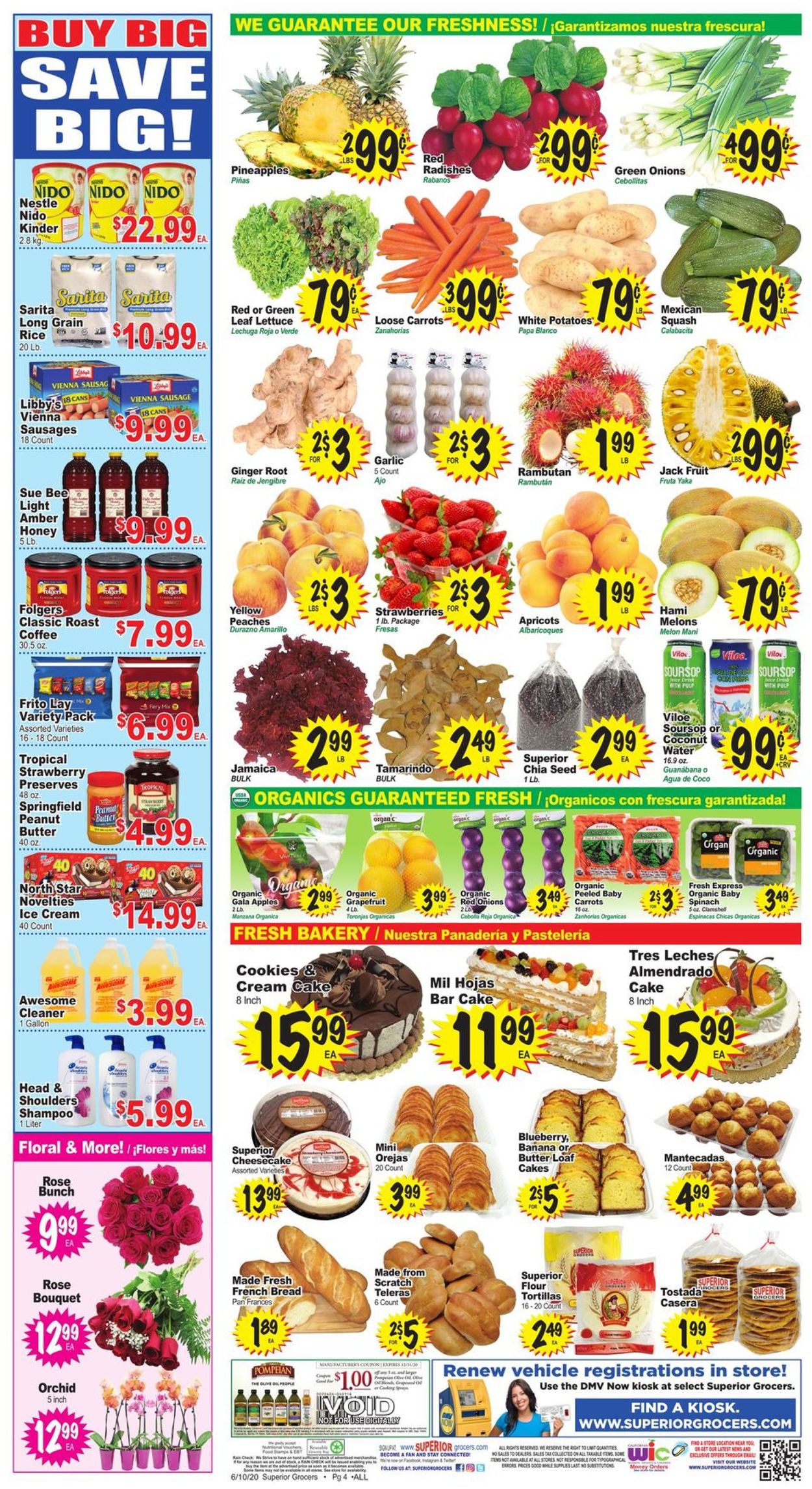 Catalogue Superior Grocers from 06/10/2020