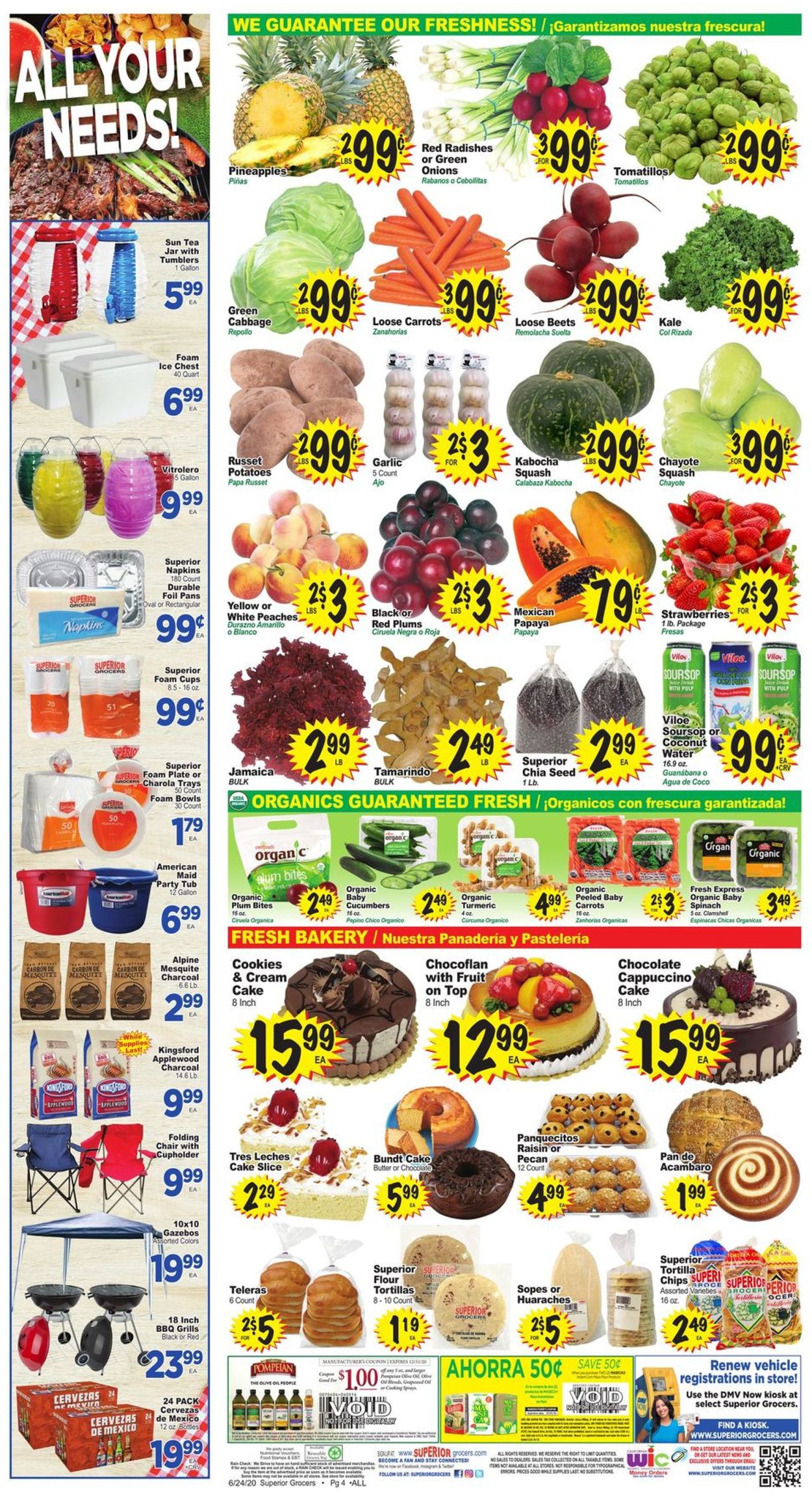 Catalogue Superior Grocers from 06/24/2020