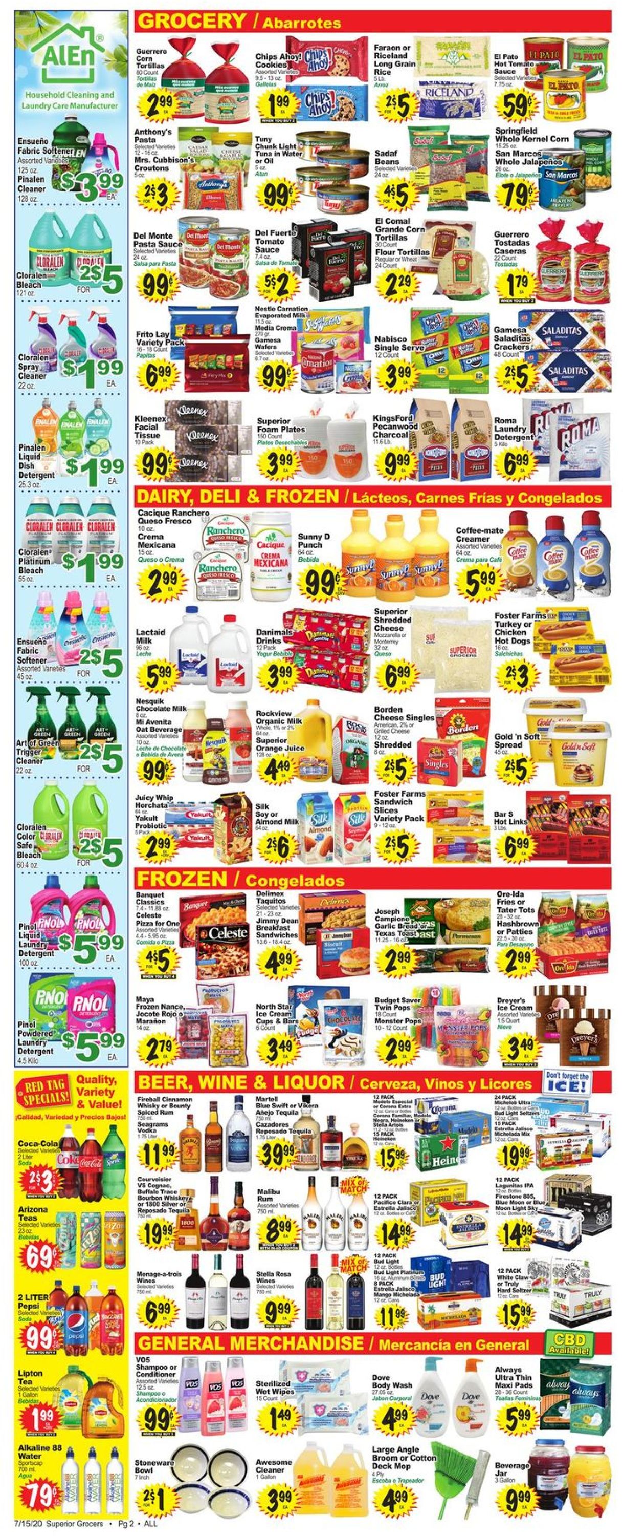 Catalogue Superior Grocers from 07/15/2020