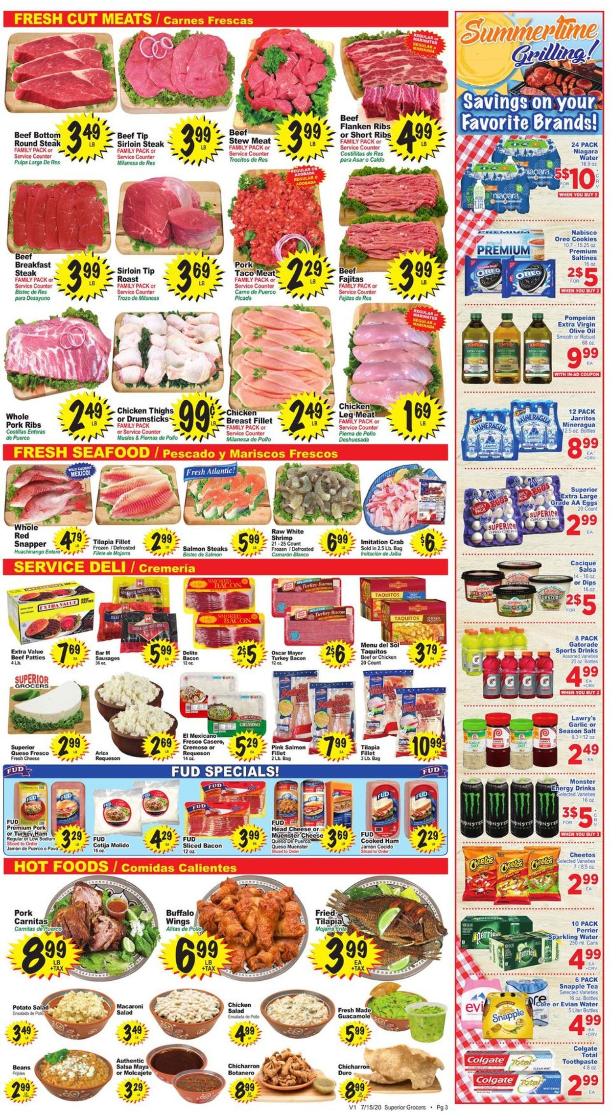 Catalogue Superior Grocers from 07/15/2020