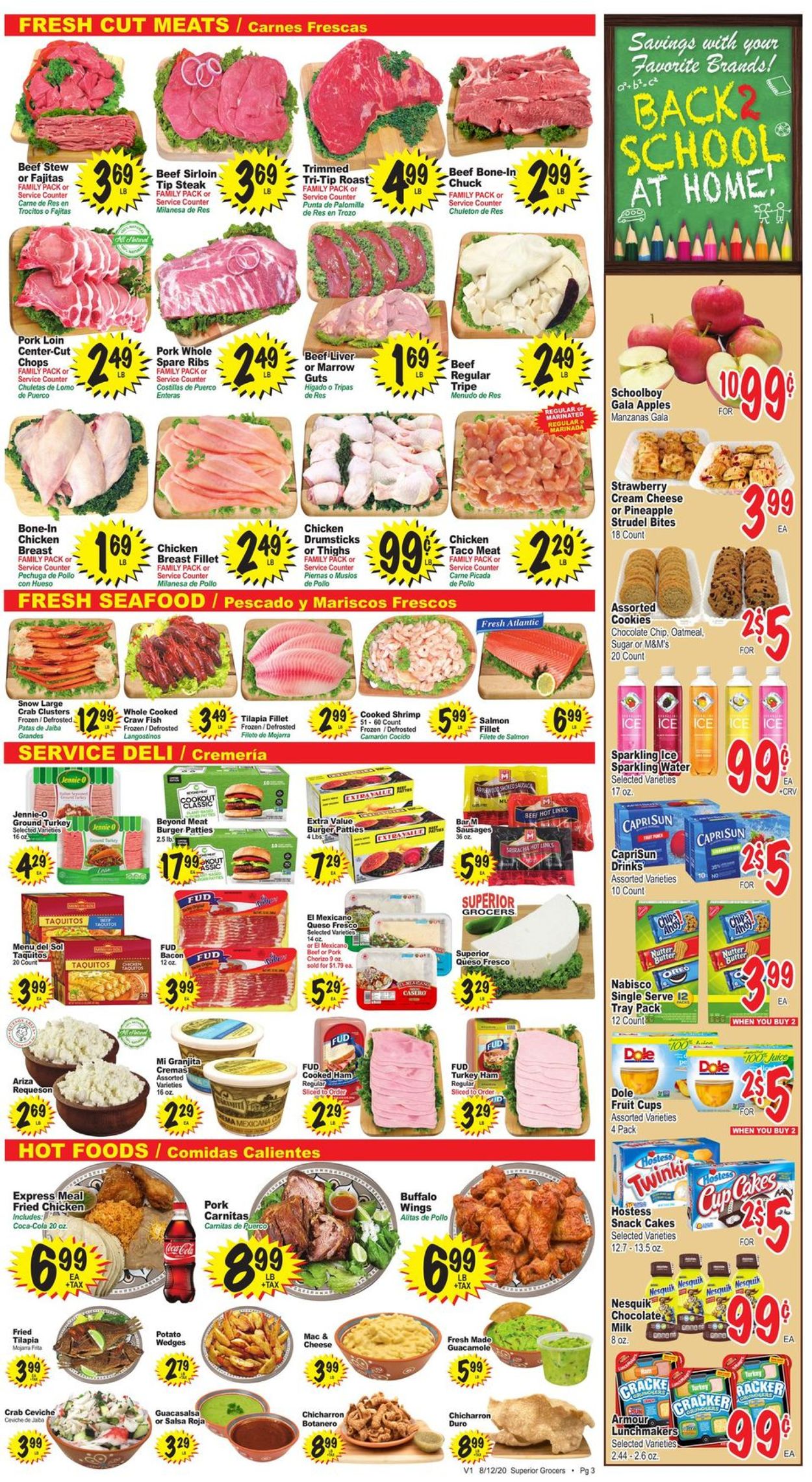 Catalogue Superior Grocers from 08/12/2020