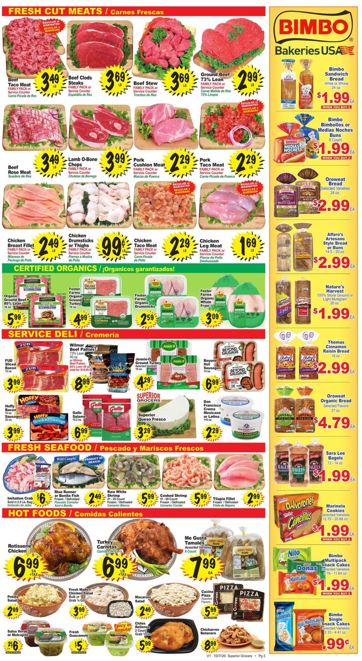 Catalogue Superior Grocers from 10/07/2020