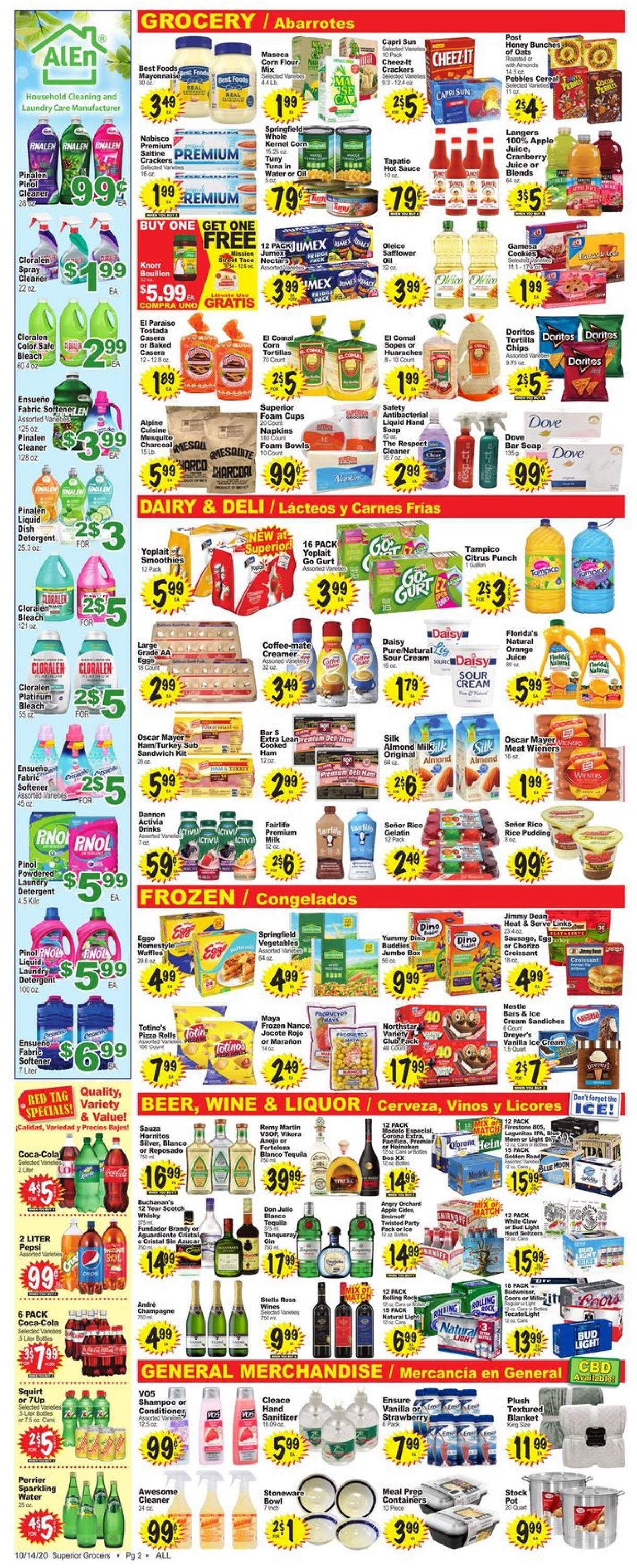 Catalogue Superior Grocers from 10/14/2020