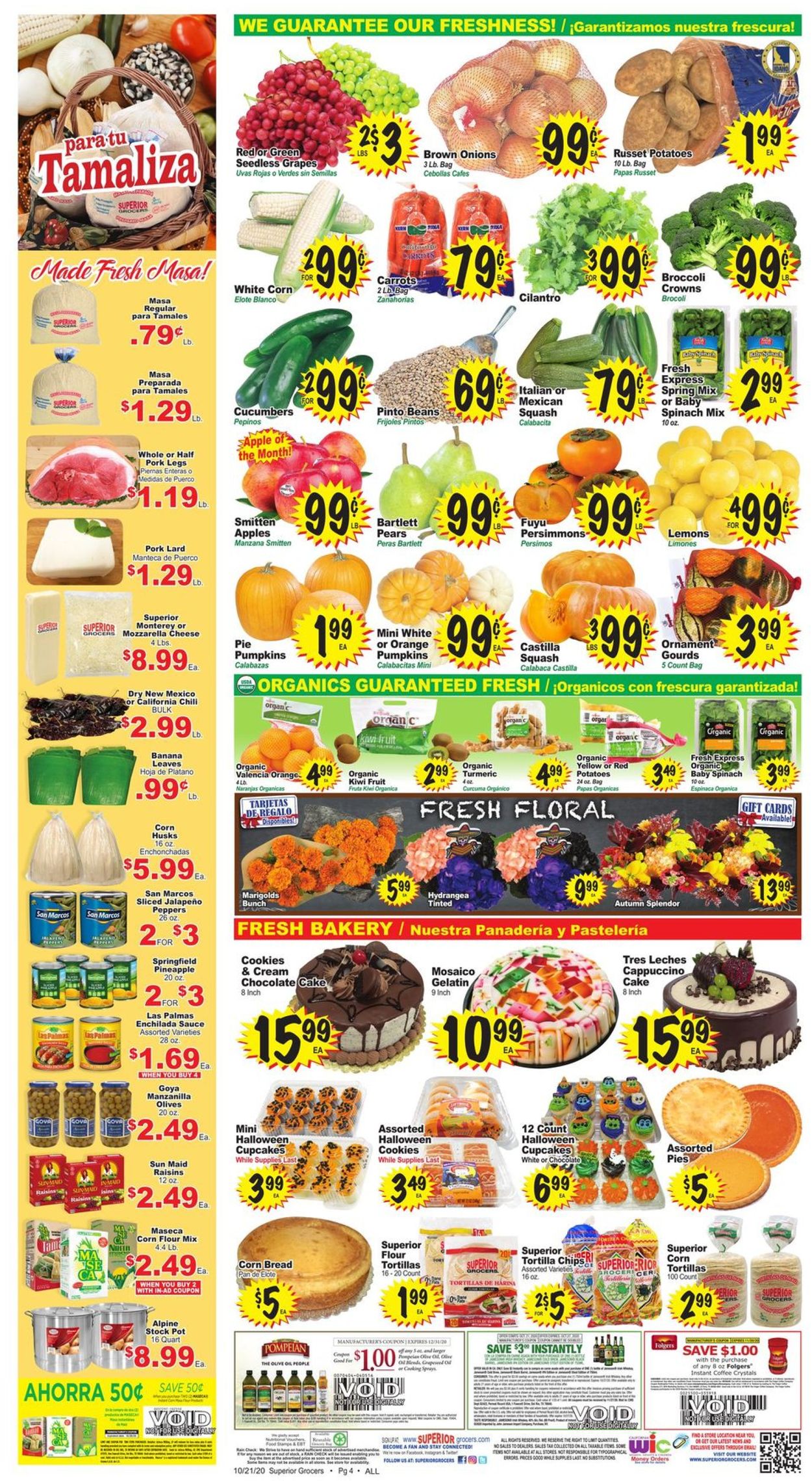 Catalogue Superior Grocers from 10/21/2020