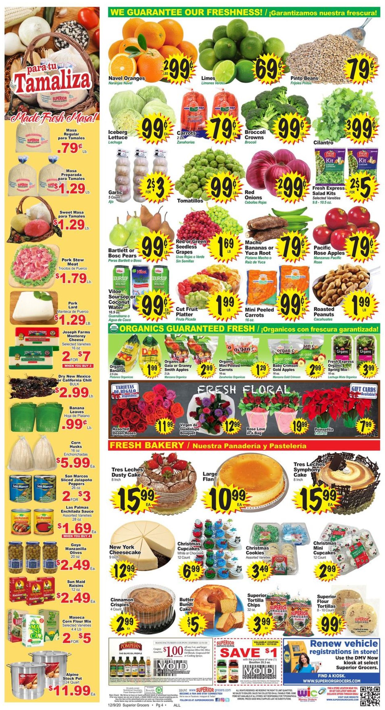 Catalogue Superior Grocers from 12/09/2020