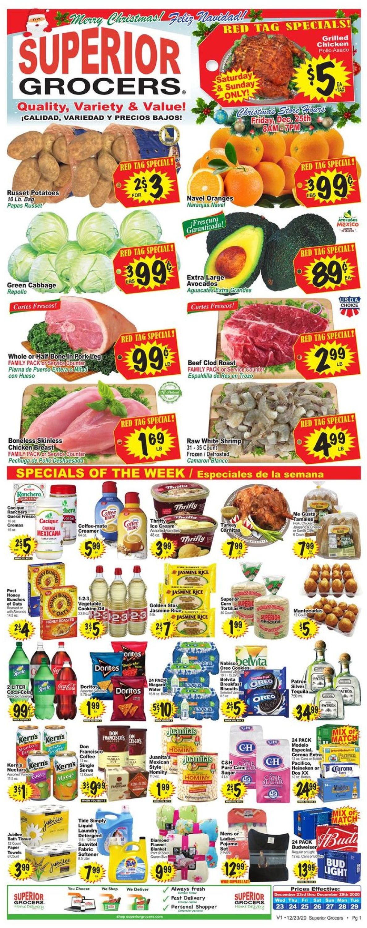 Superior Grocers Current weekly ad 12/23 - 12/29/2020 - frequent-ads.com
