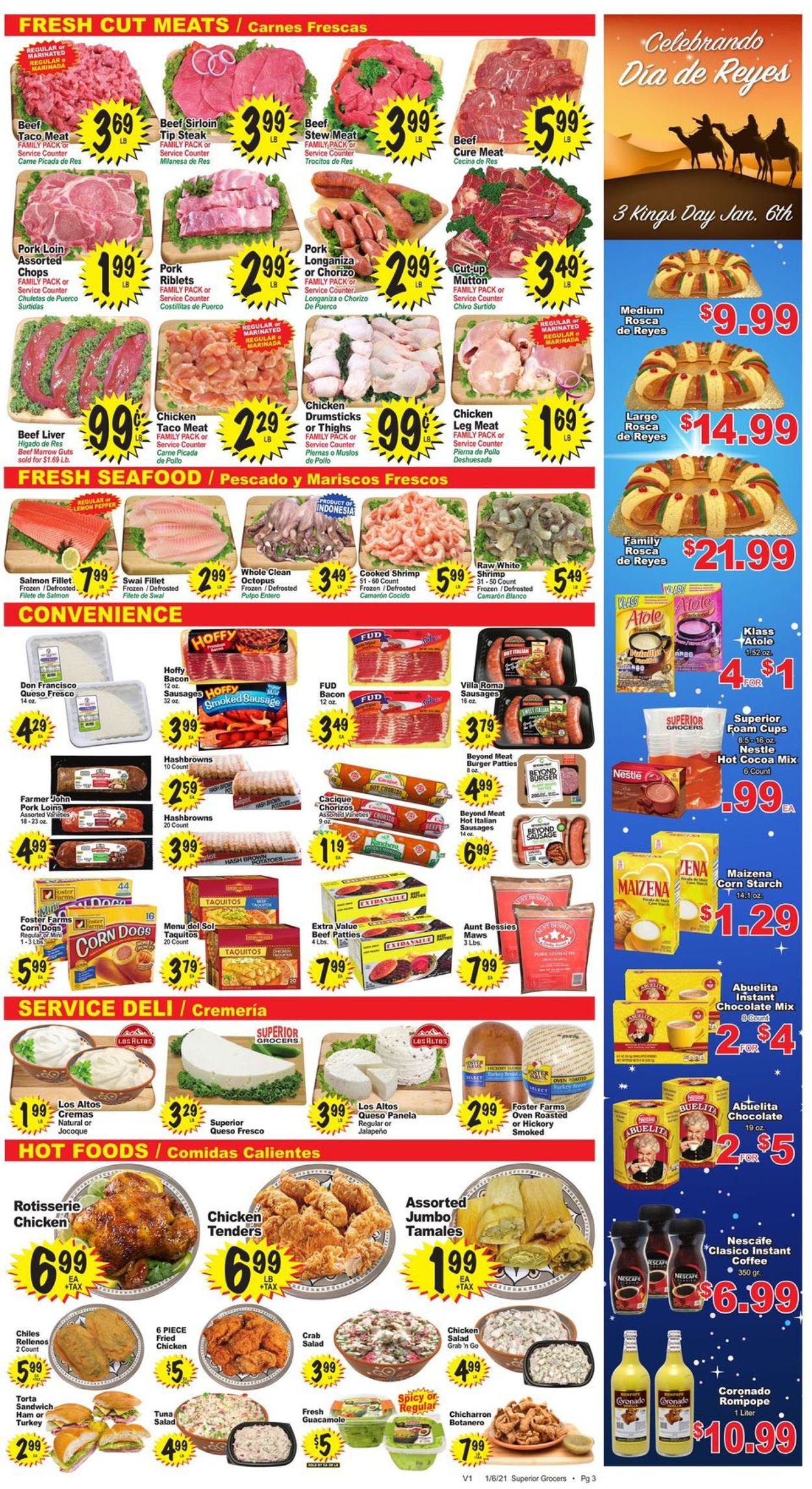 Catalogue Superior Grocers from 01/06/2021