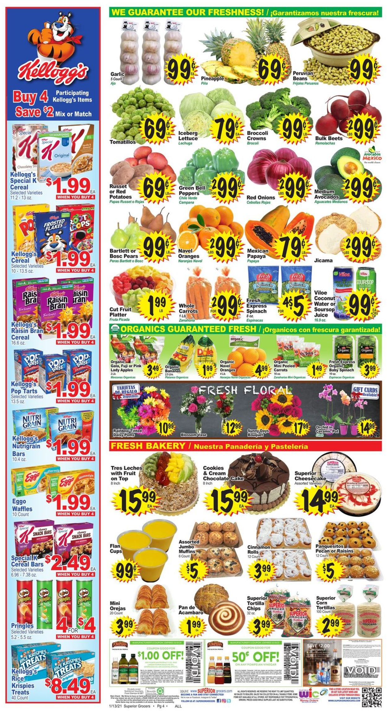 Catalogue Superior Grocers from 01/13/2021