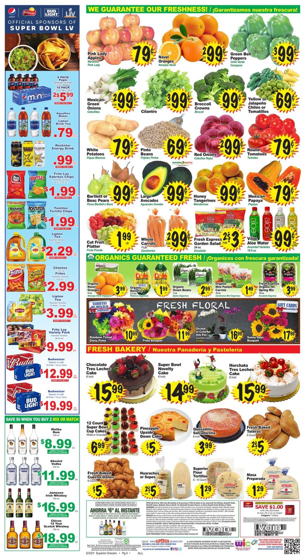 Catalogue Superior Grocers from 02/03/2021