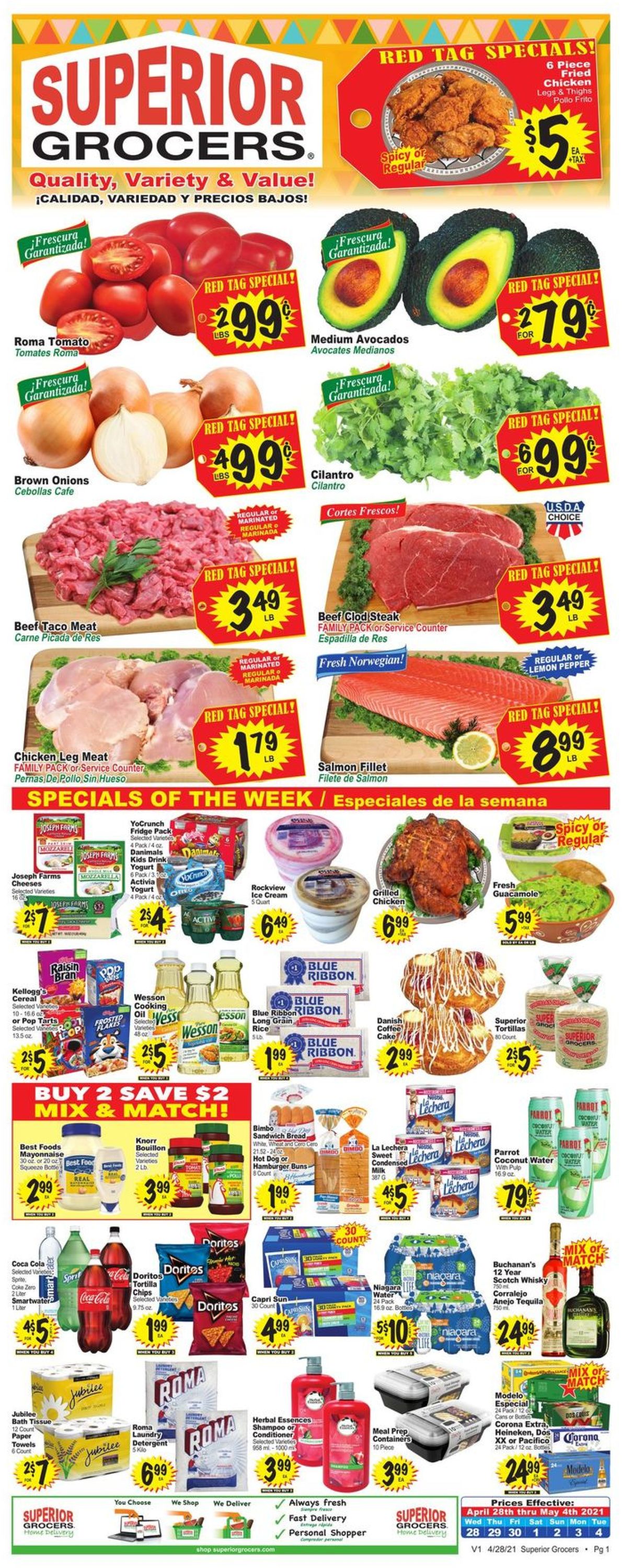 Superior Grocers Current weekly ad 04/28 - 05/04/2021 - frequent-ads.com