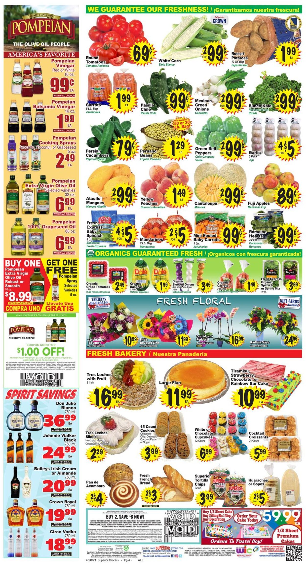 Catalogue Superior Grocers from 04/28/2021