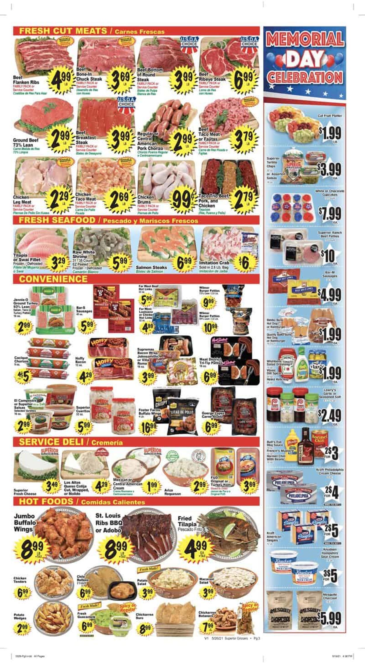 Catalogue Superior Grocers from 05/26/2021