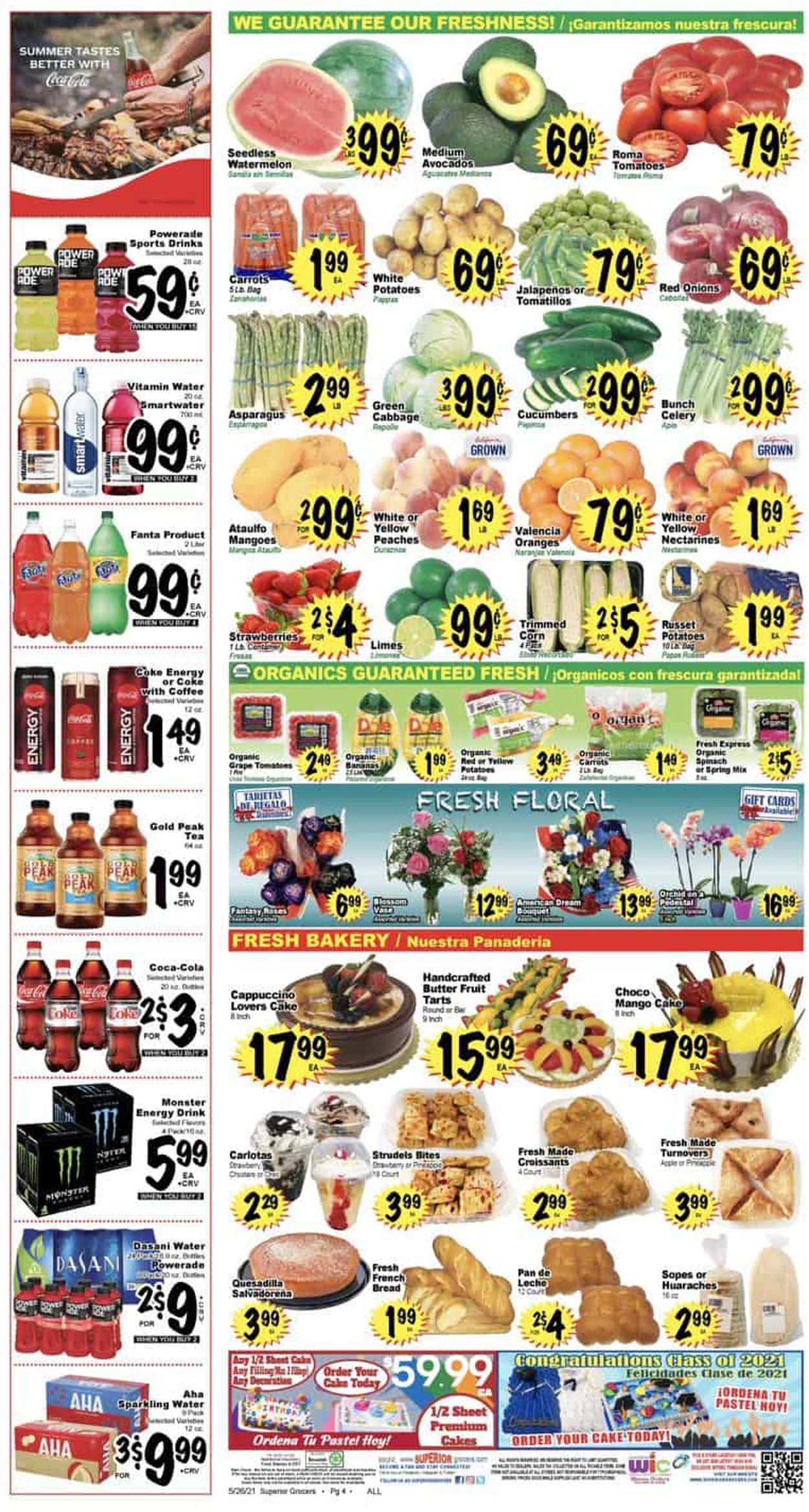 Catalogue Superior Grocers from 05/26/2021
