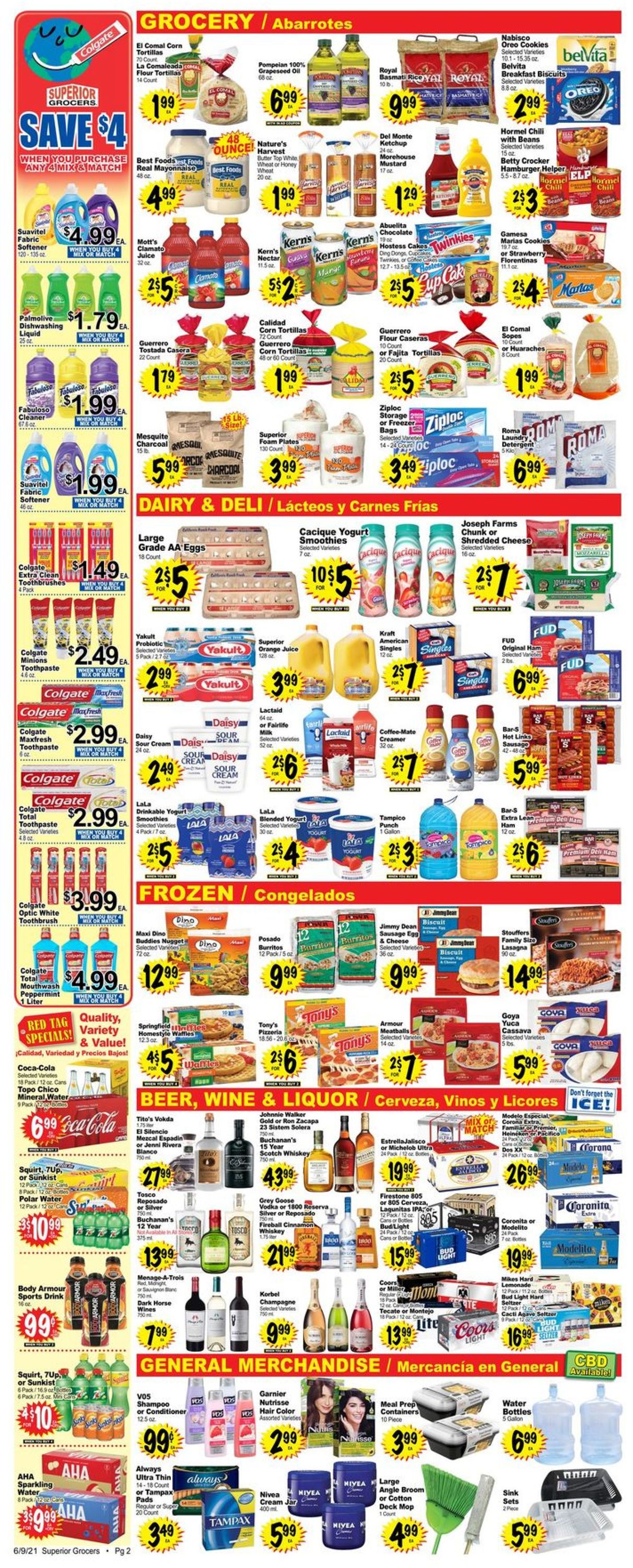 Catalogue Superior Grocers from 06/09/2021