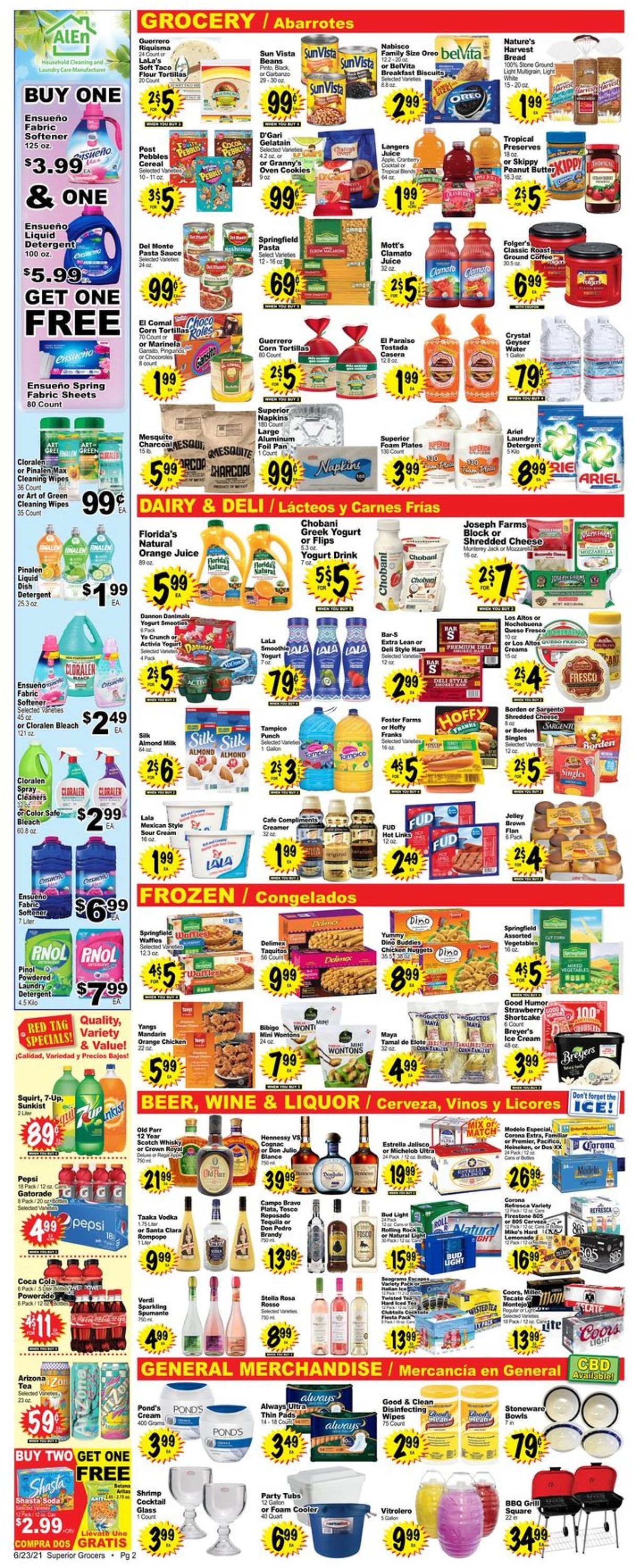 Catalogue Superior Grocers from 06/23/2021
