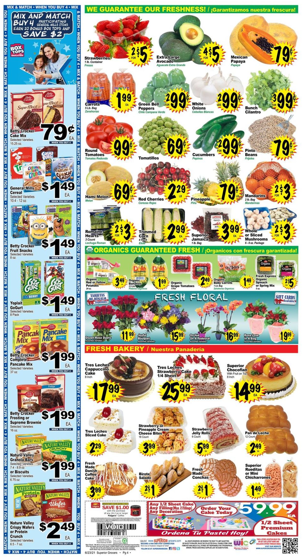 Catalogue Superior Grocers from 06/23/2021