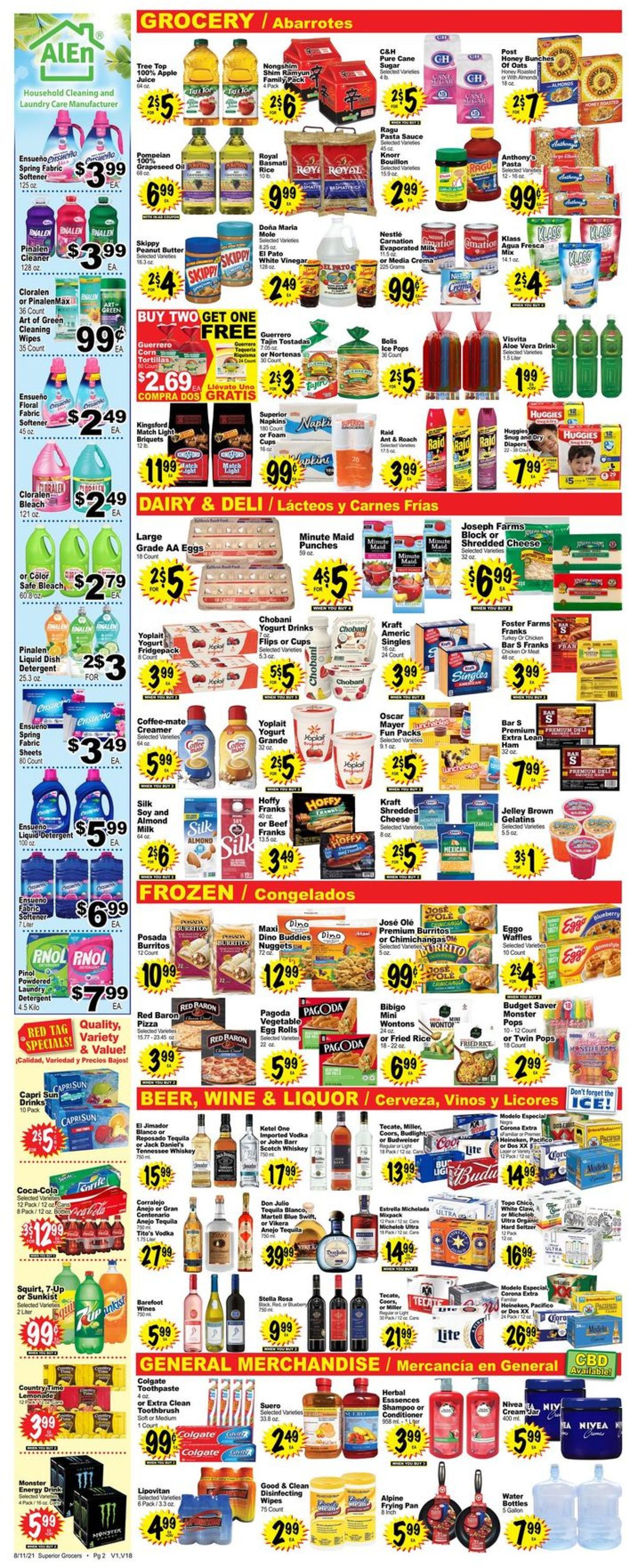 Catalogue Superior Grocers from 08/11/2021
