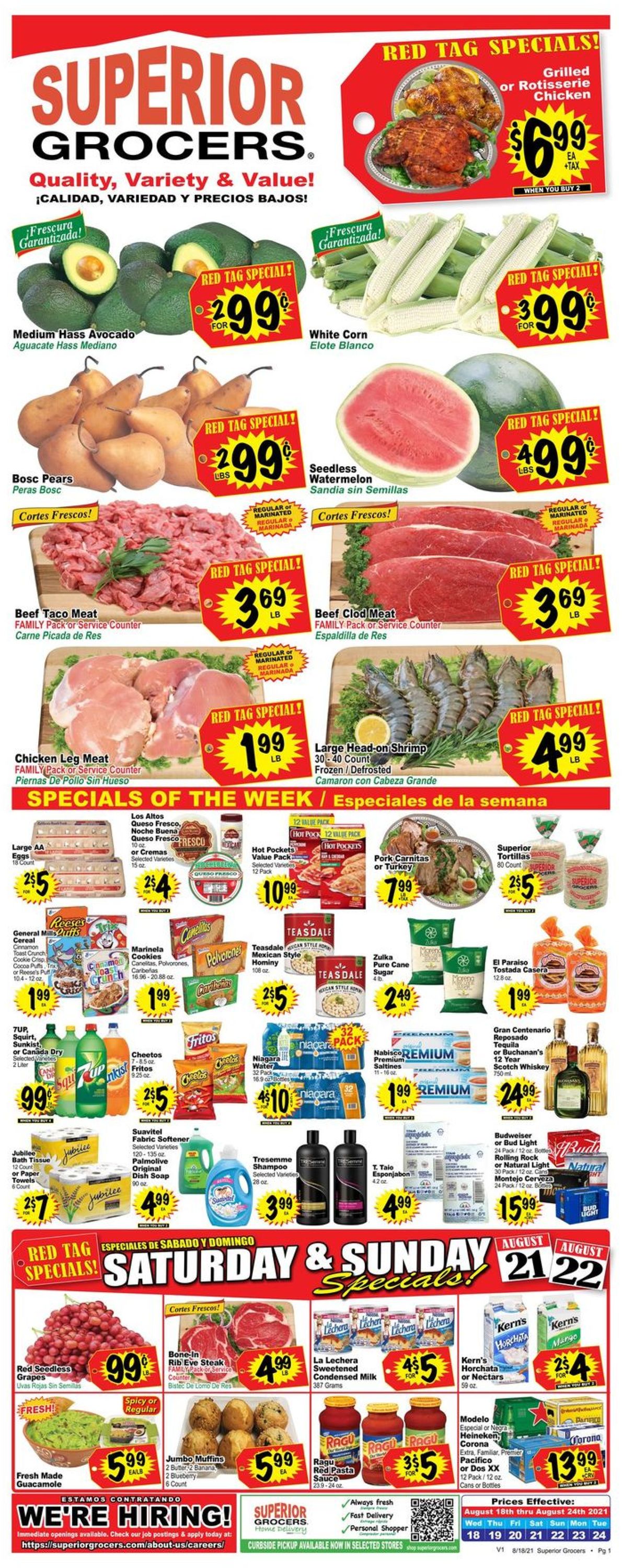 Superior Grocers Current weekly ad 08/18 - 08/24/2021 - frequent-ads.com