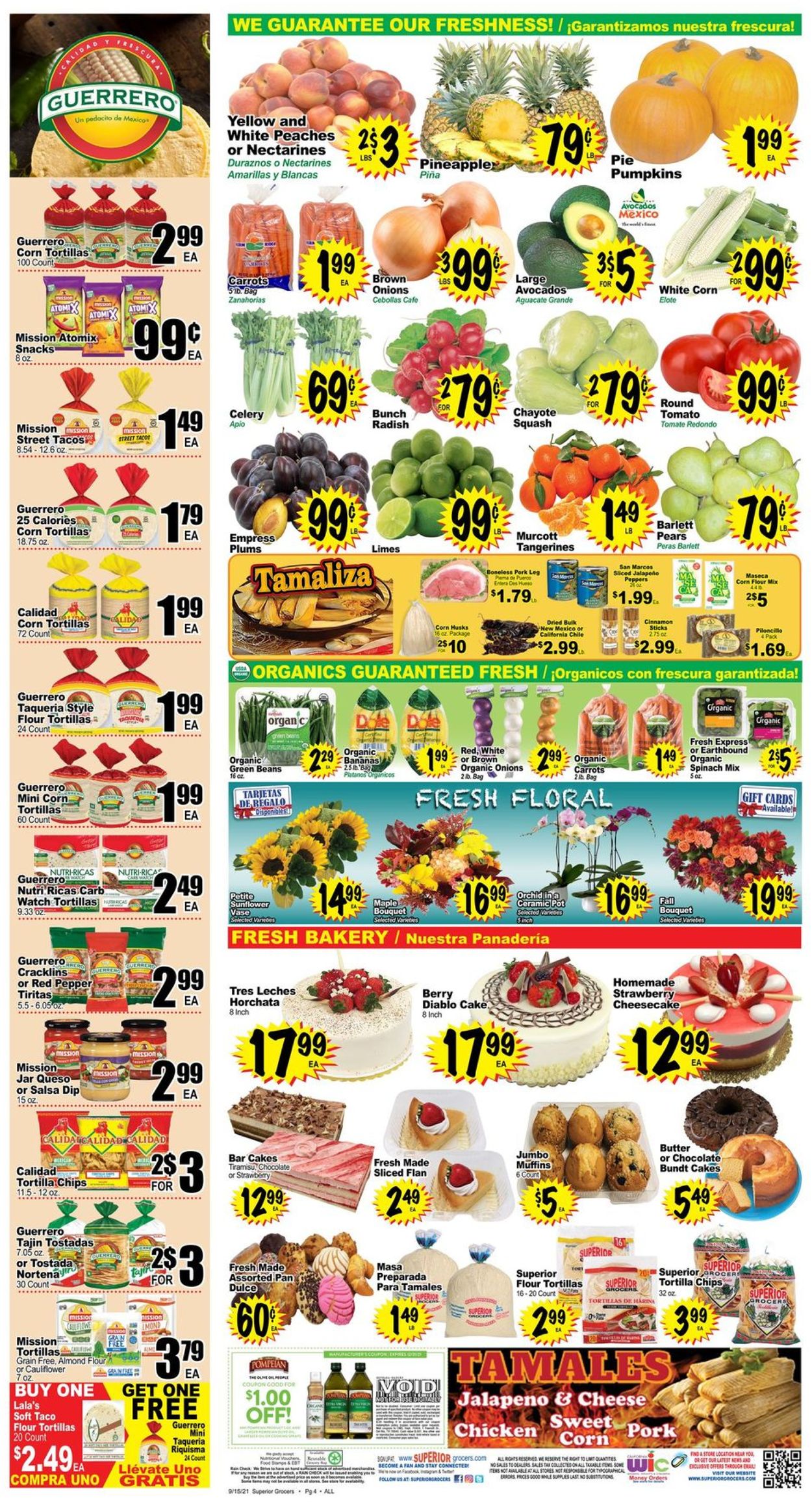 Catalogue Superior Grocers from 09/15/2021