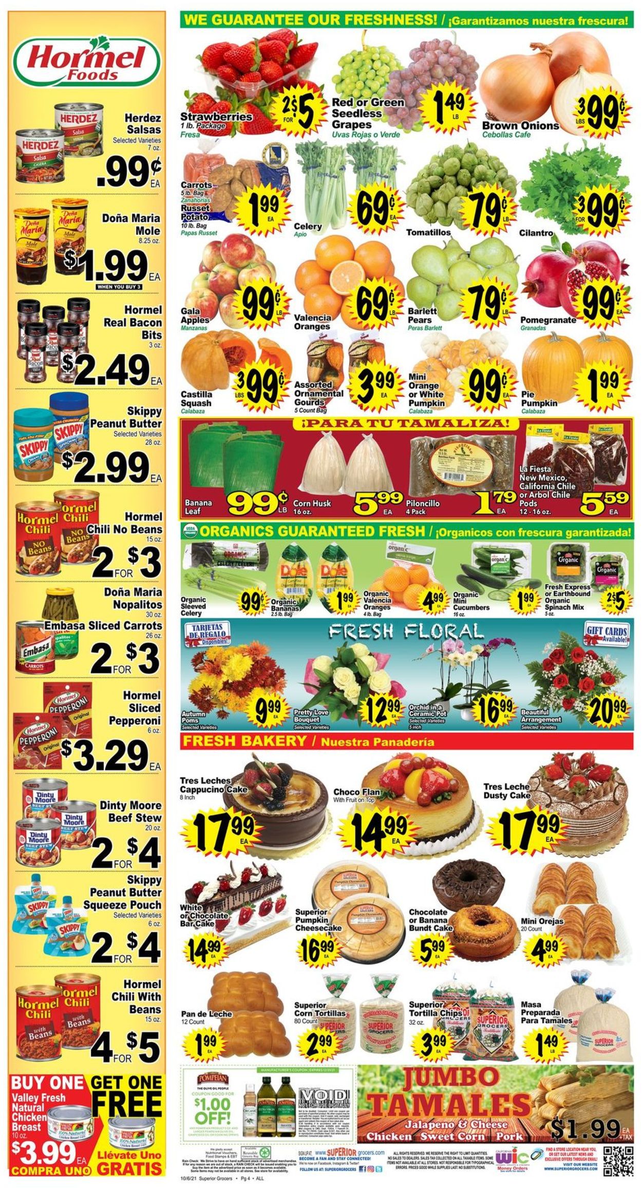 Catalogue Superior Grocers from 10/06/2021