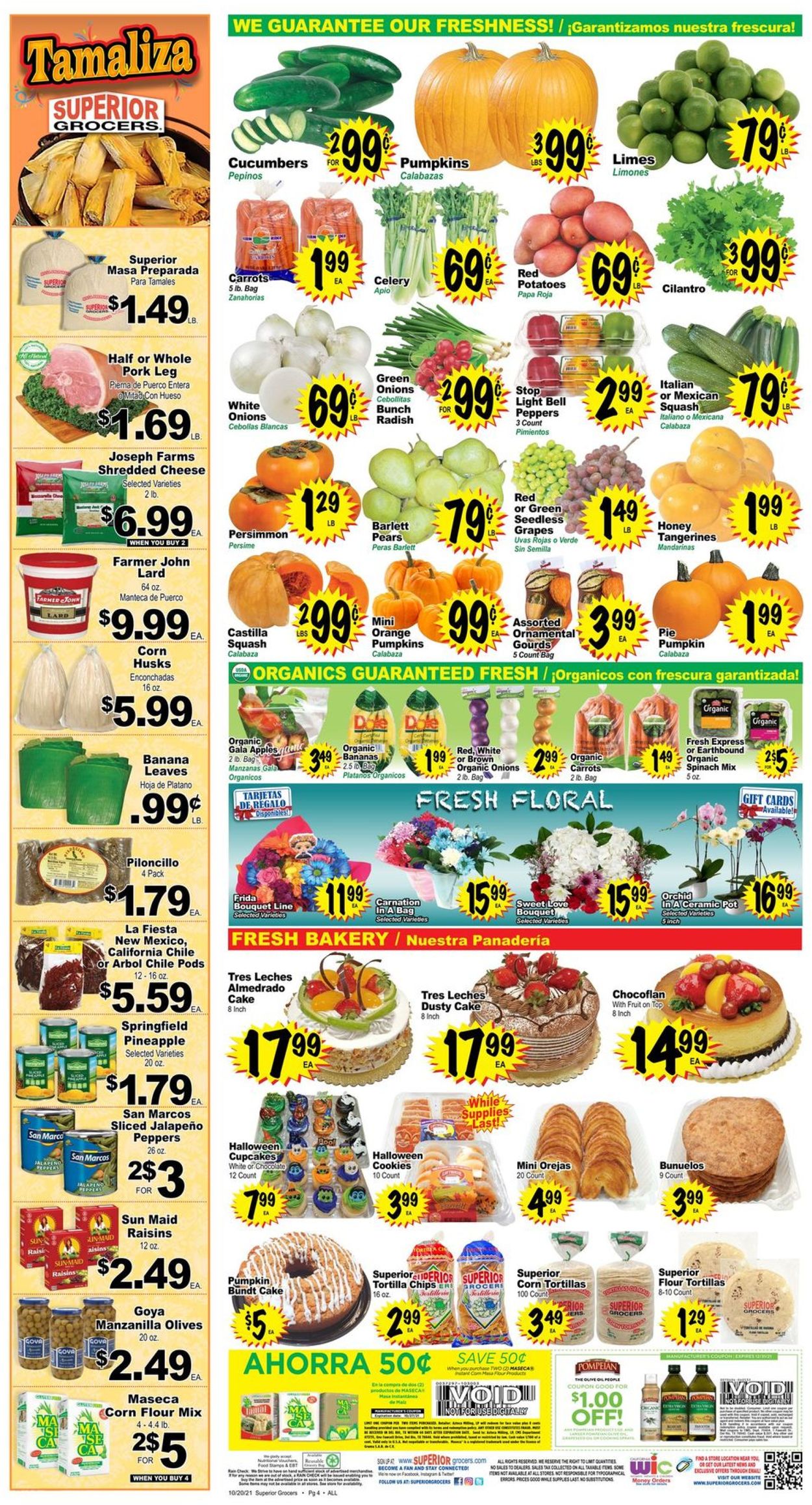 Catalogue Superior Grocers from 10/20/2021
