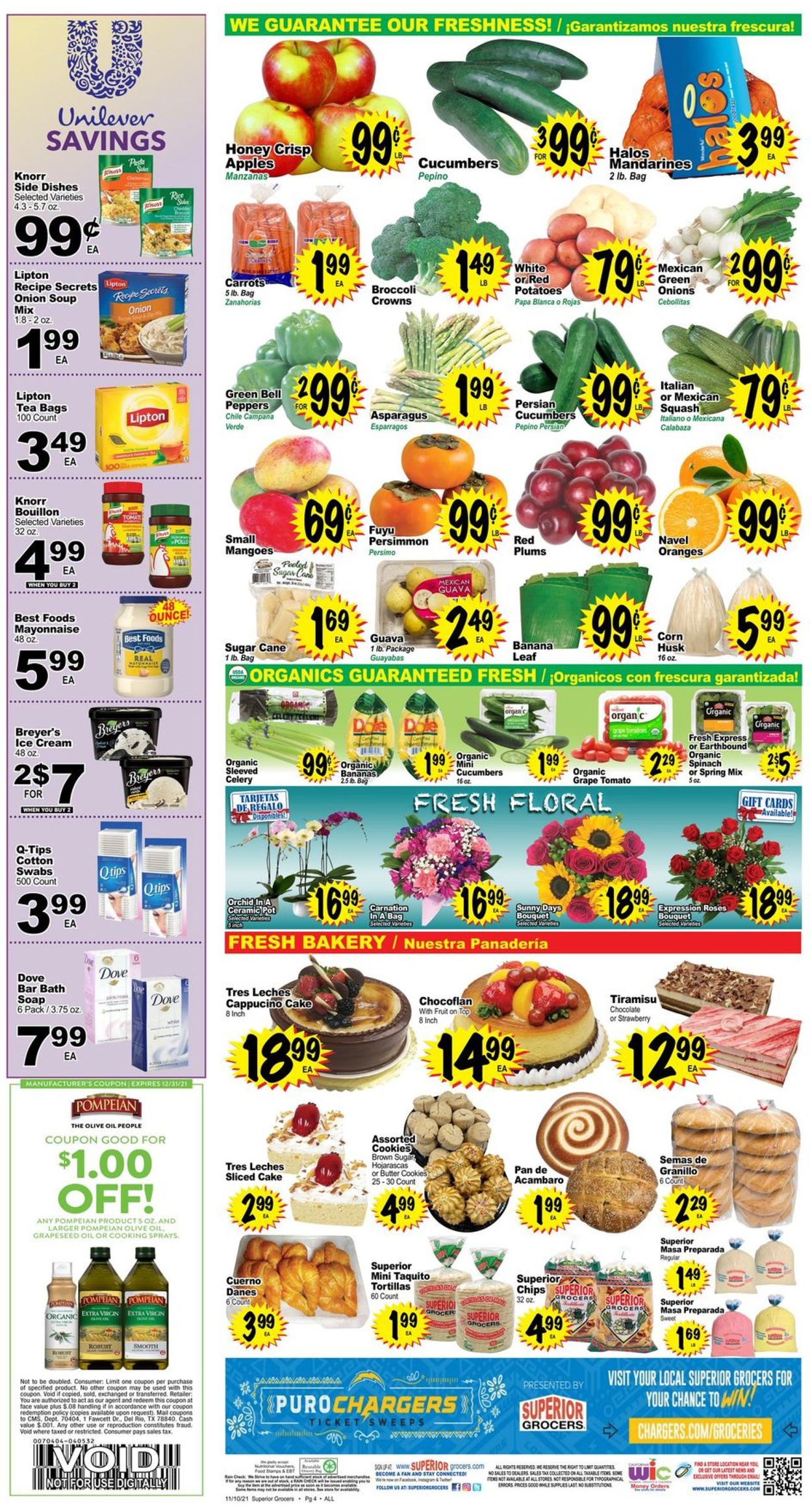 Catalogue Superior Grocers from 11/10/2021