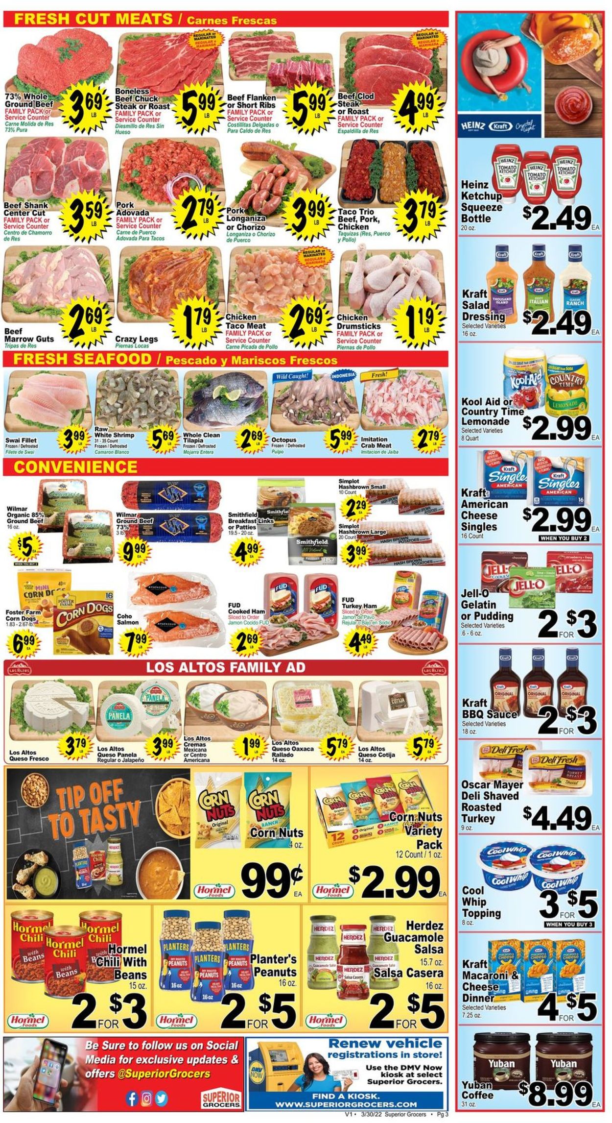 Catalogue Superior Grocers from 03/30/2022
