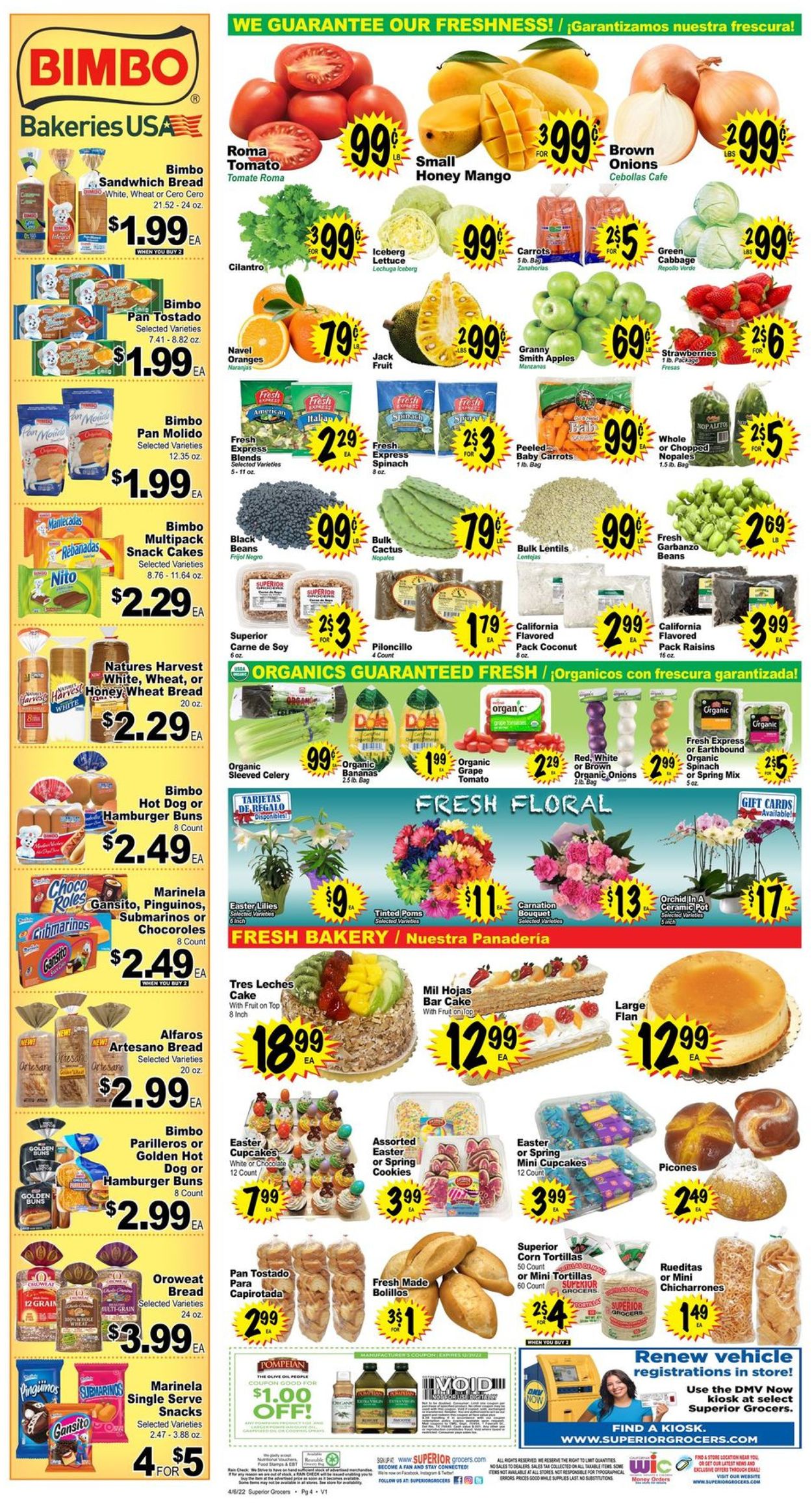 Catalogue Superior Grocers from 04/06/2022