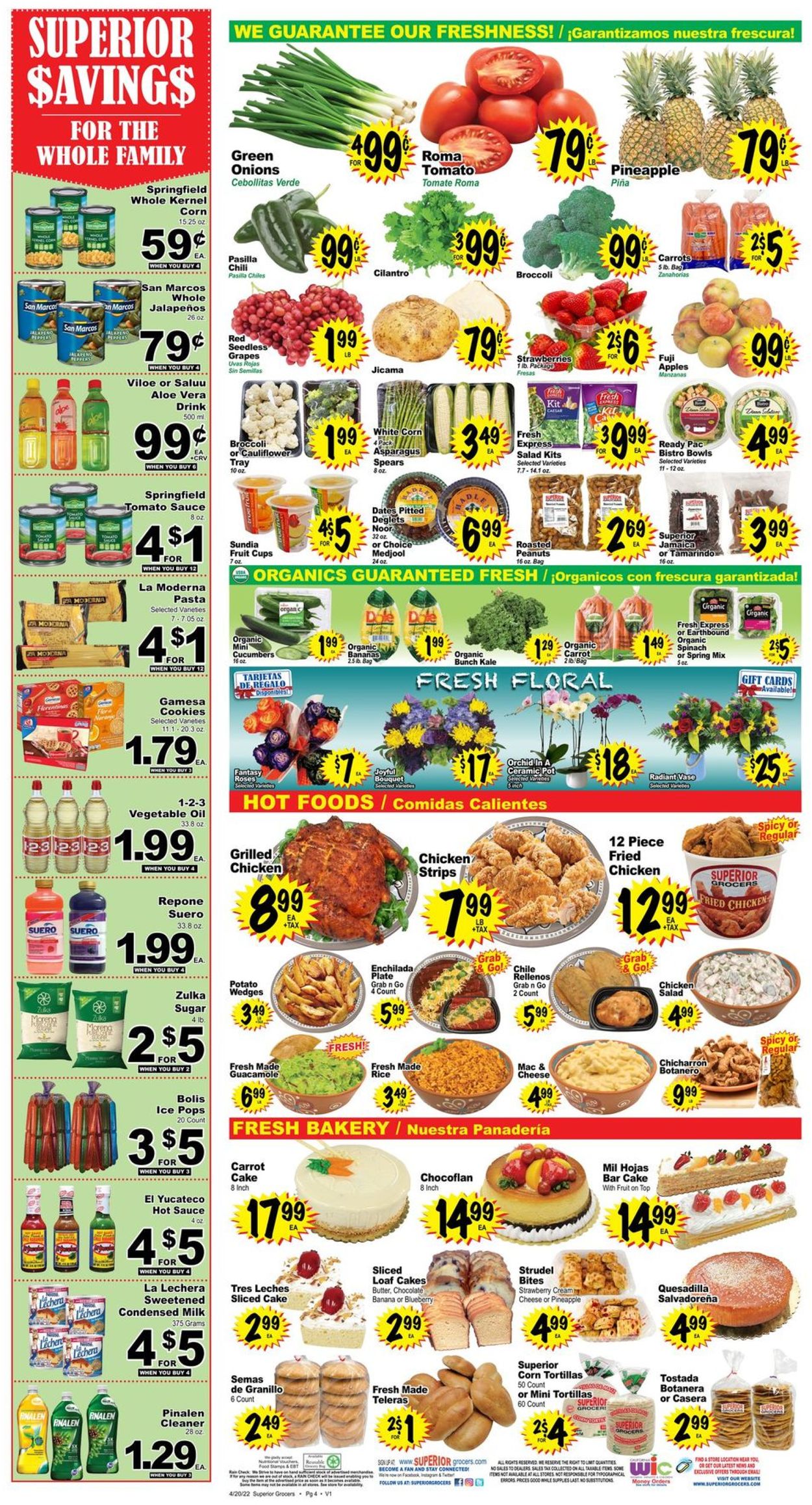 Catalogue Superior Grocers from 04/20/2022
