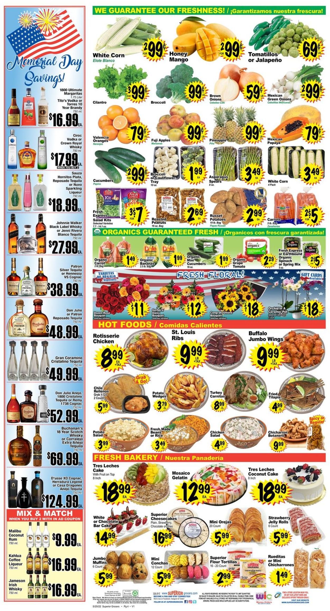 Catalogue Superior Grocers from 05/25/2022