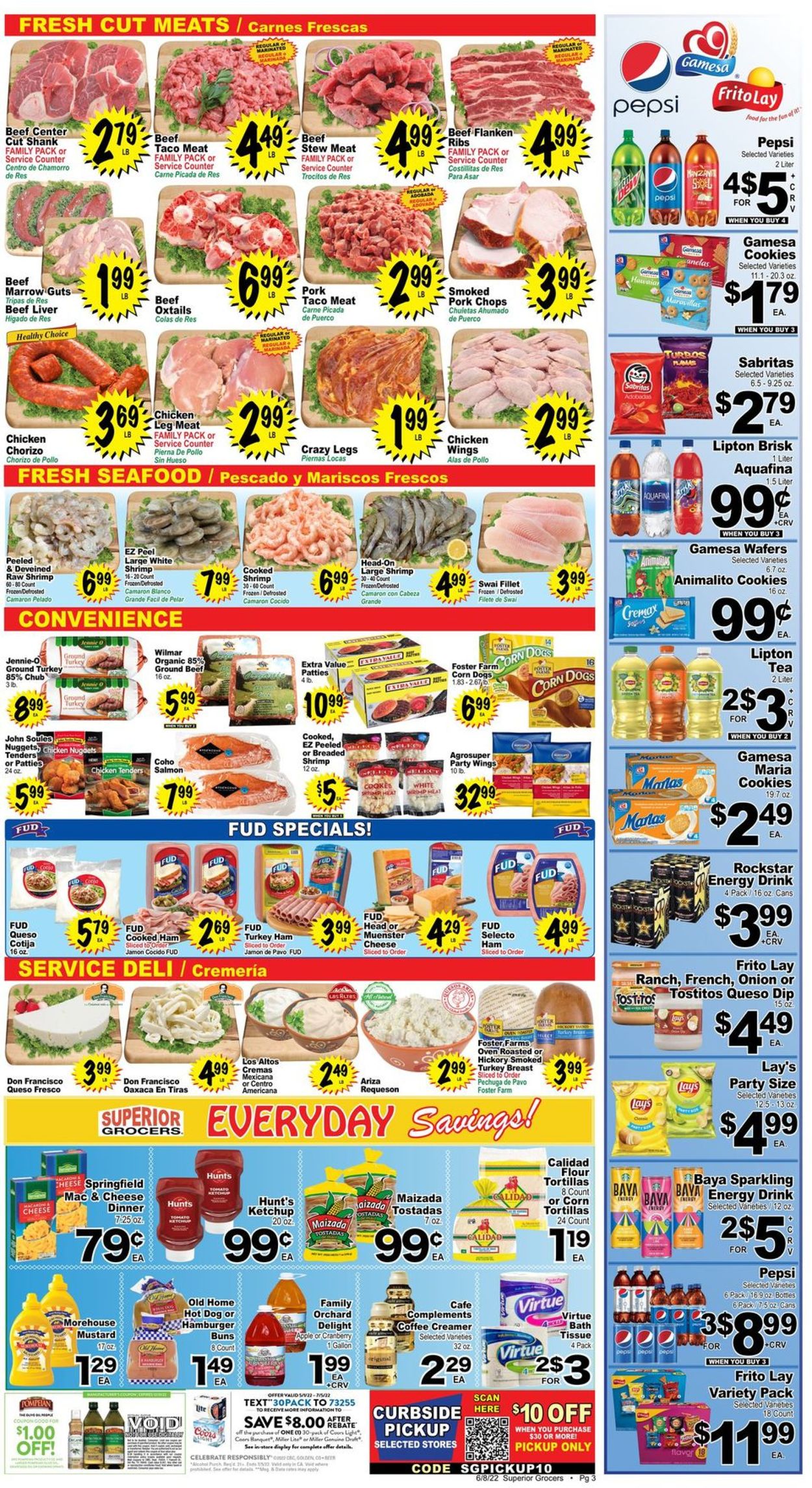 Catalogue Superior Grocers from 06/08/2022