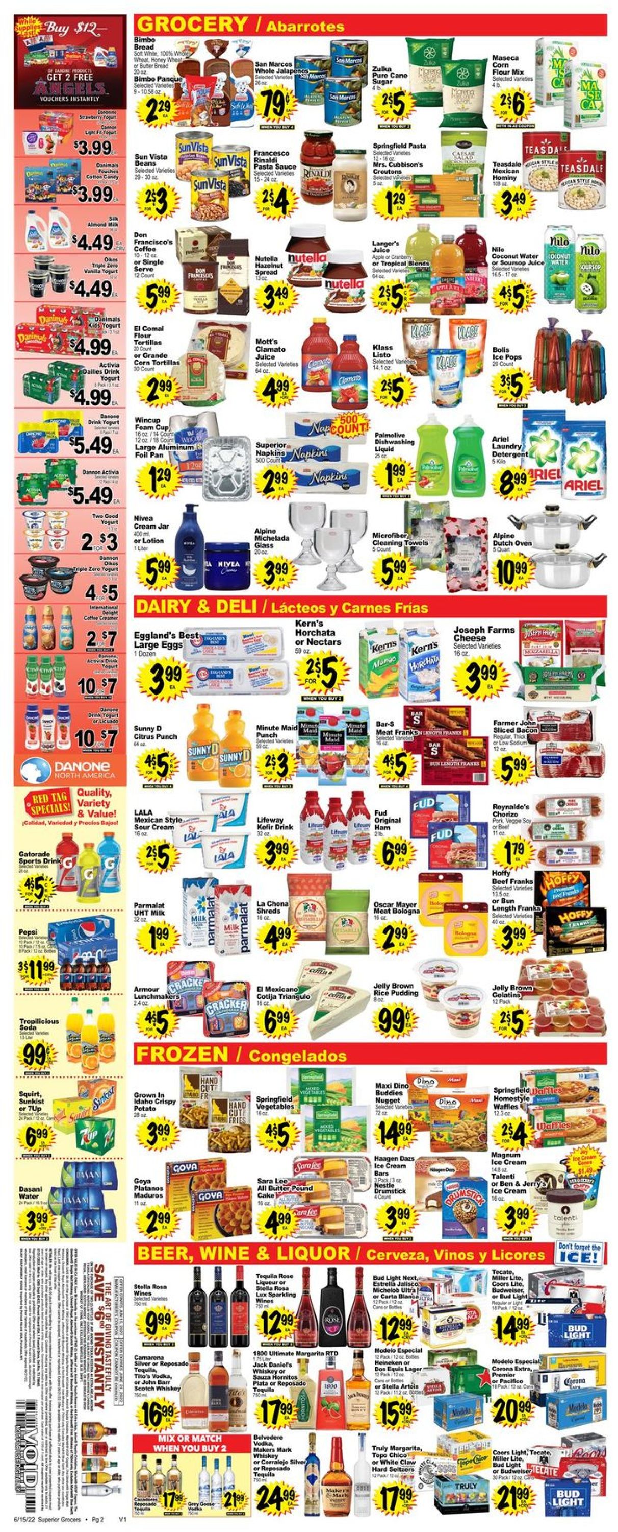 Catalogue Superior Grocers from 06/15/2022