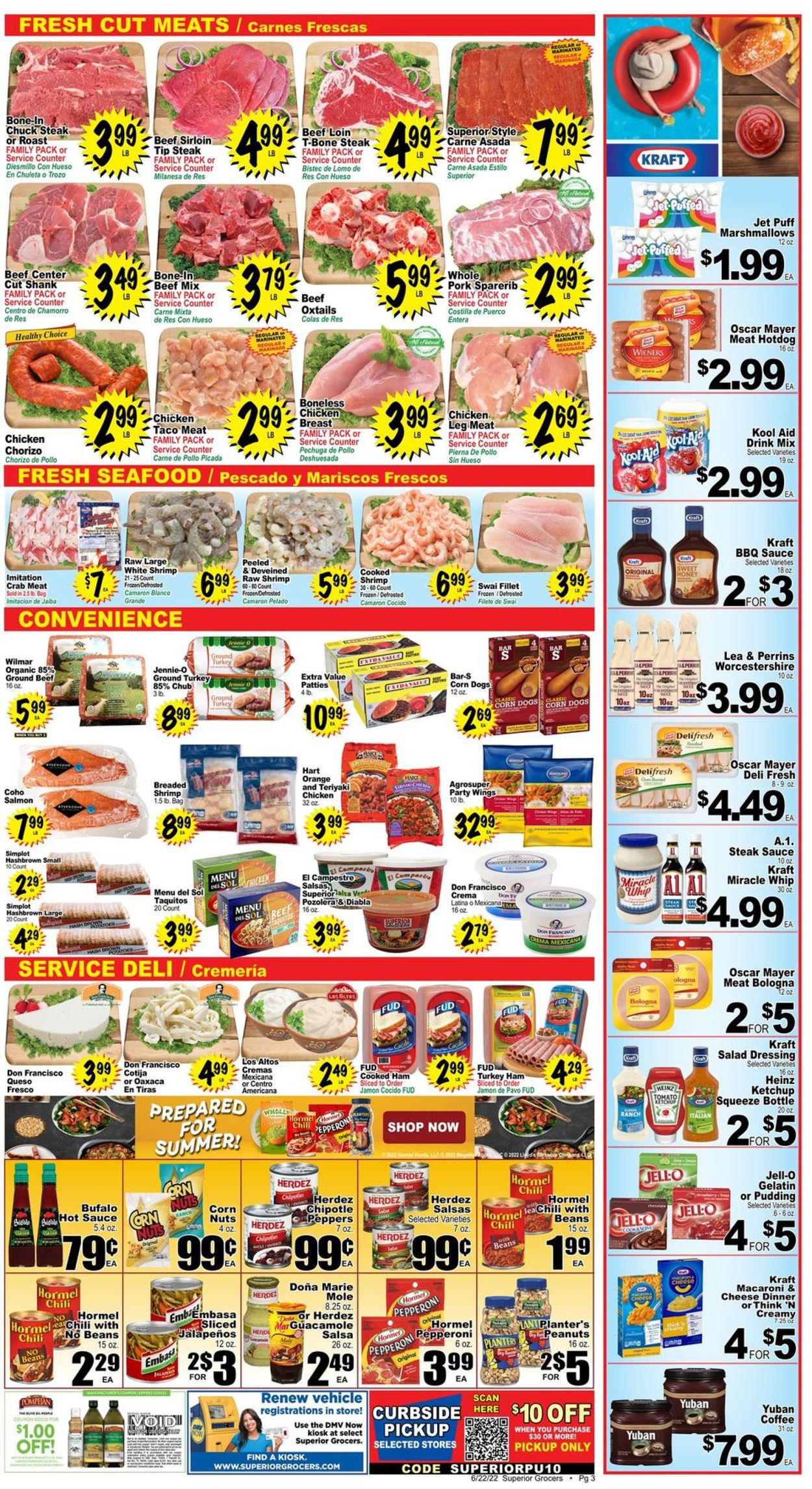 Catalogue Superior Grocers from 06/22/2022