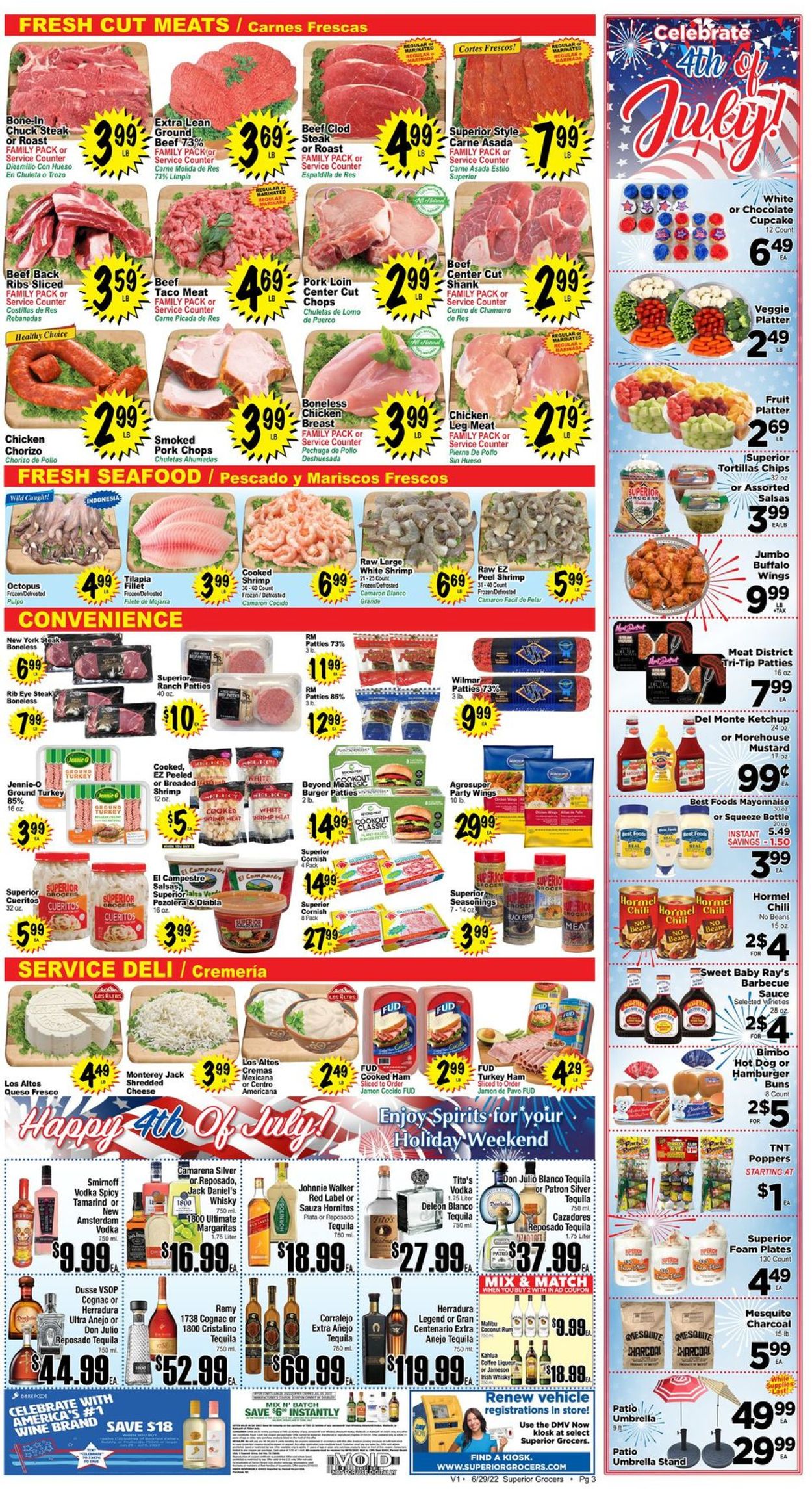 Catalogue Superior Grocers from 06/29/2022