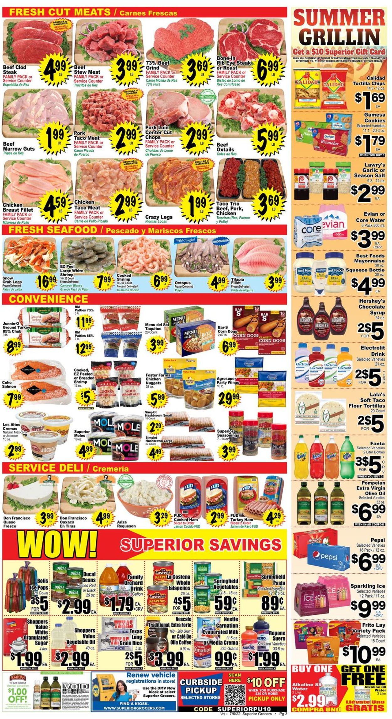 Catalogue Superior Grocers from 07/06/2022
