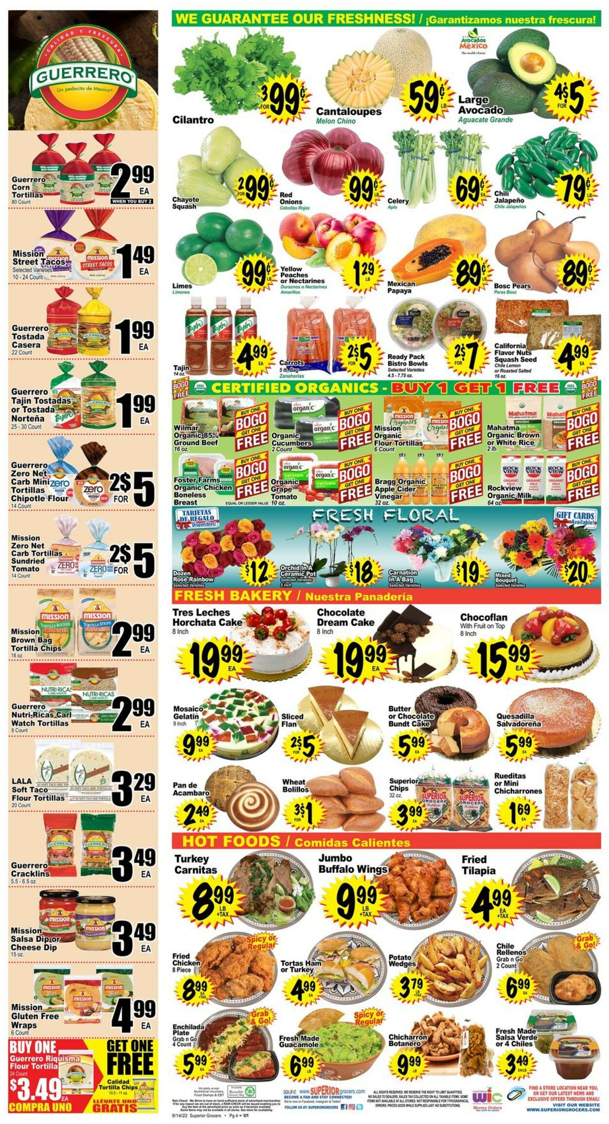Catalogue Superior Grocers from 09/14/2022
