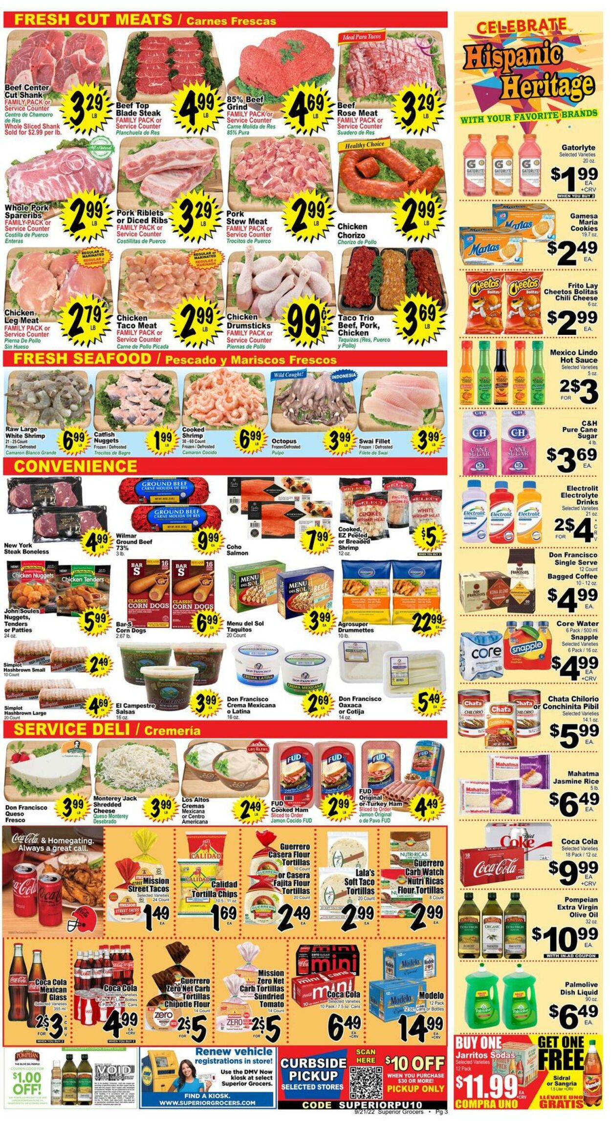 Catalogue Superior Grocers from 09/21/2022