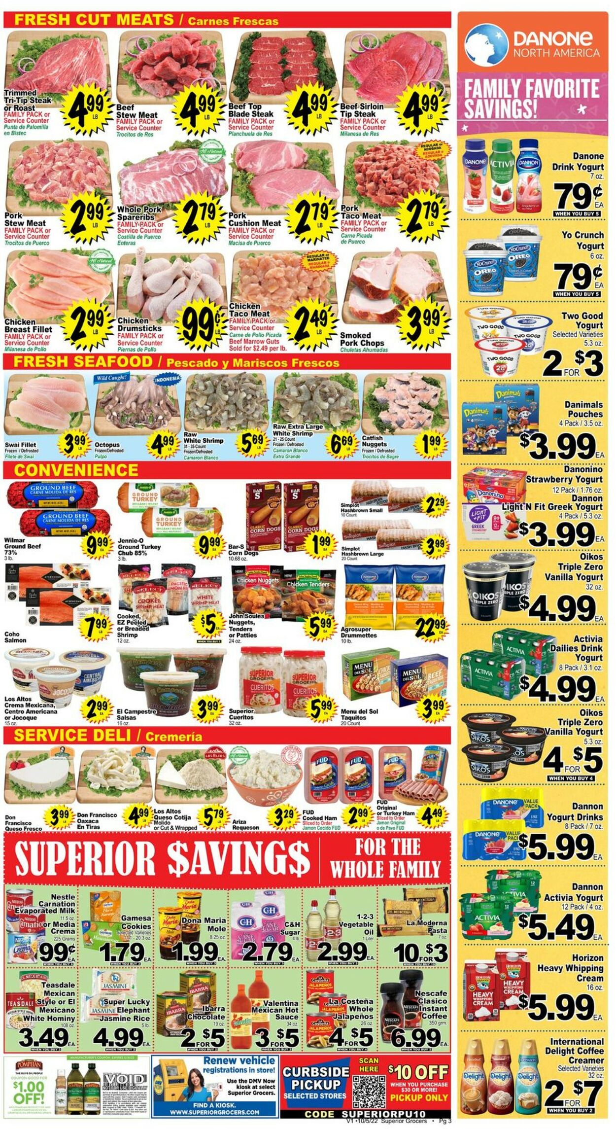 Catalogue Superior Grocers from 10/05/2022