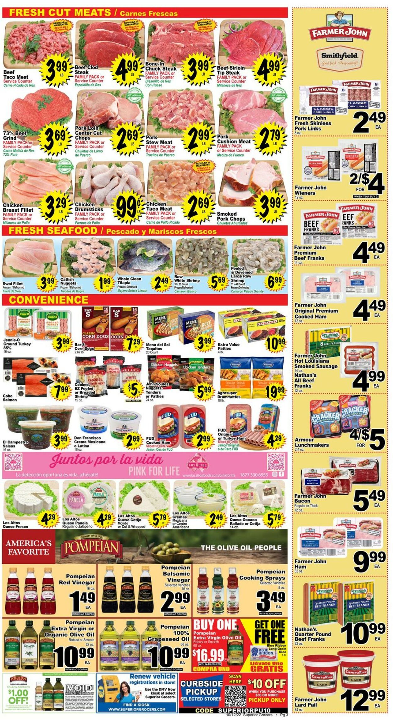 Catalogue Superior Grocers from 10/12/2022