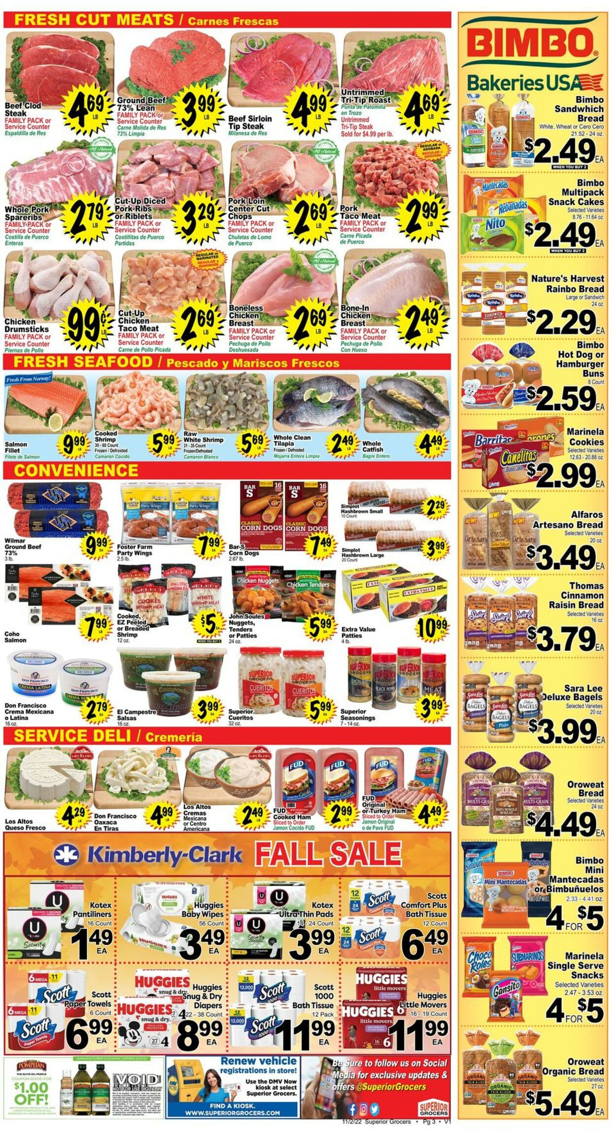 Catalogue Superior Grocers from 11/02/2022