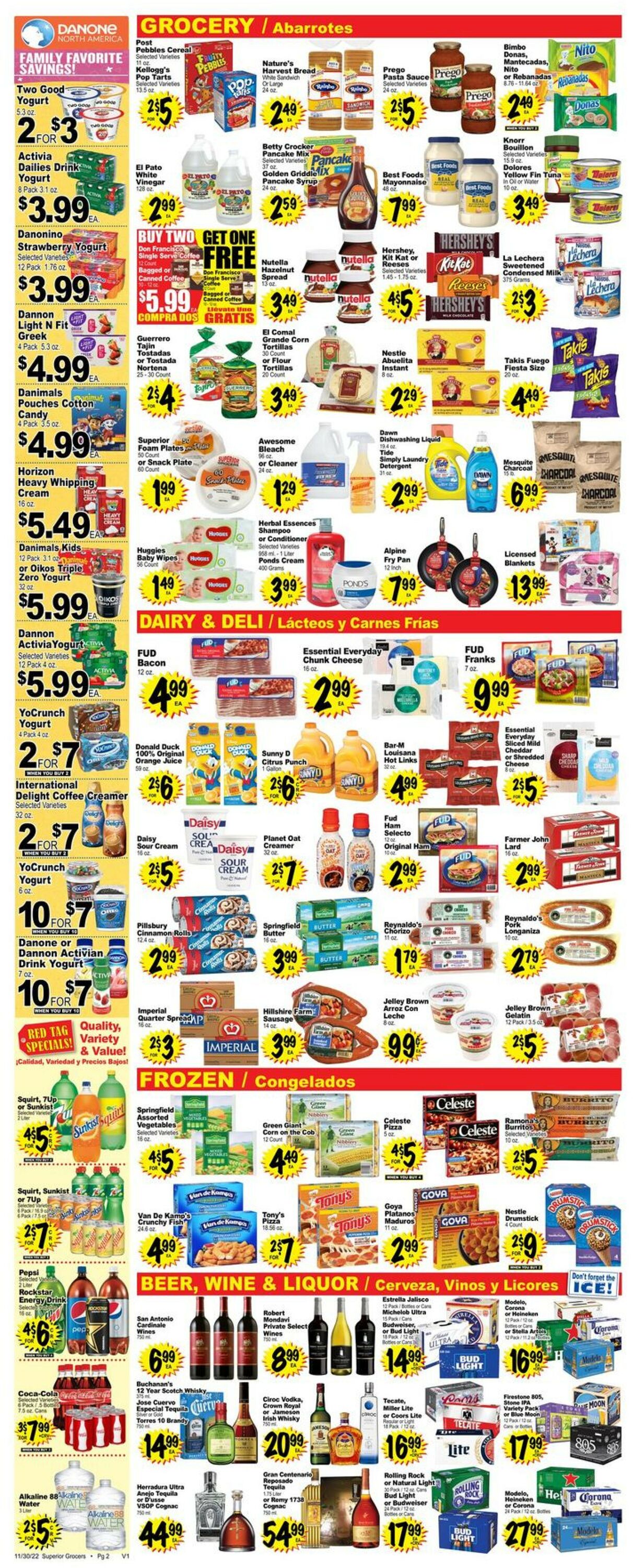 Catalogue Superior Grocers from 11/30/2022