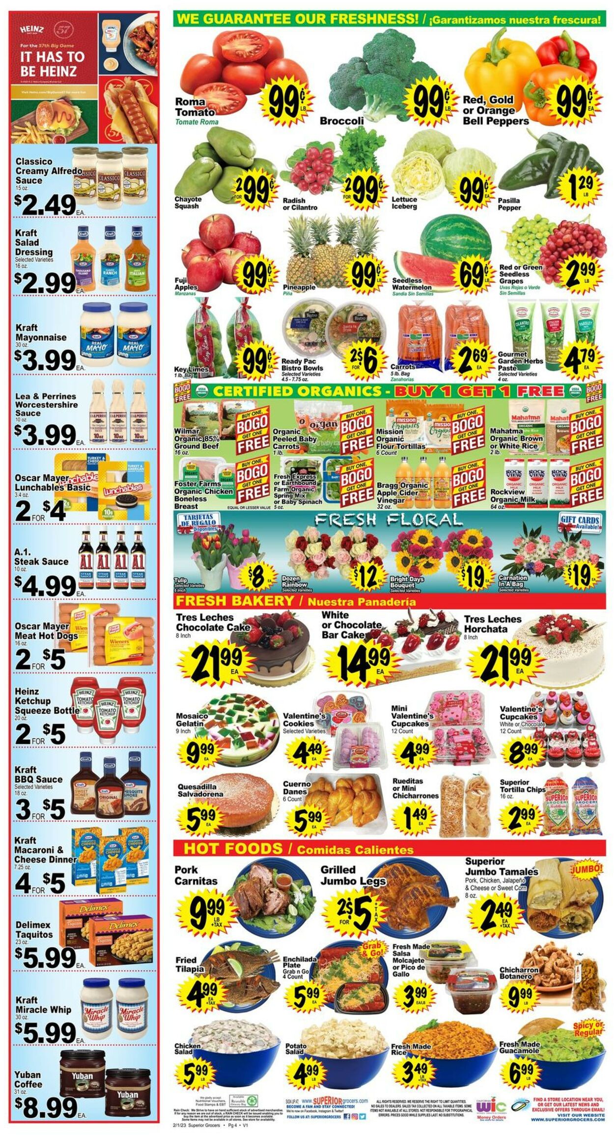Catalogue Superior Grocers from 02/01/2023