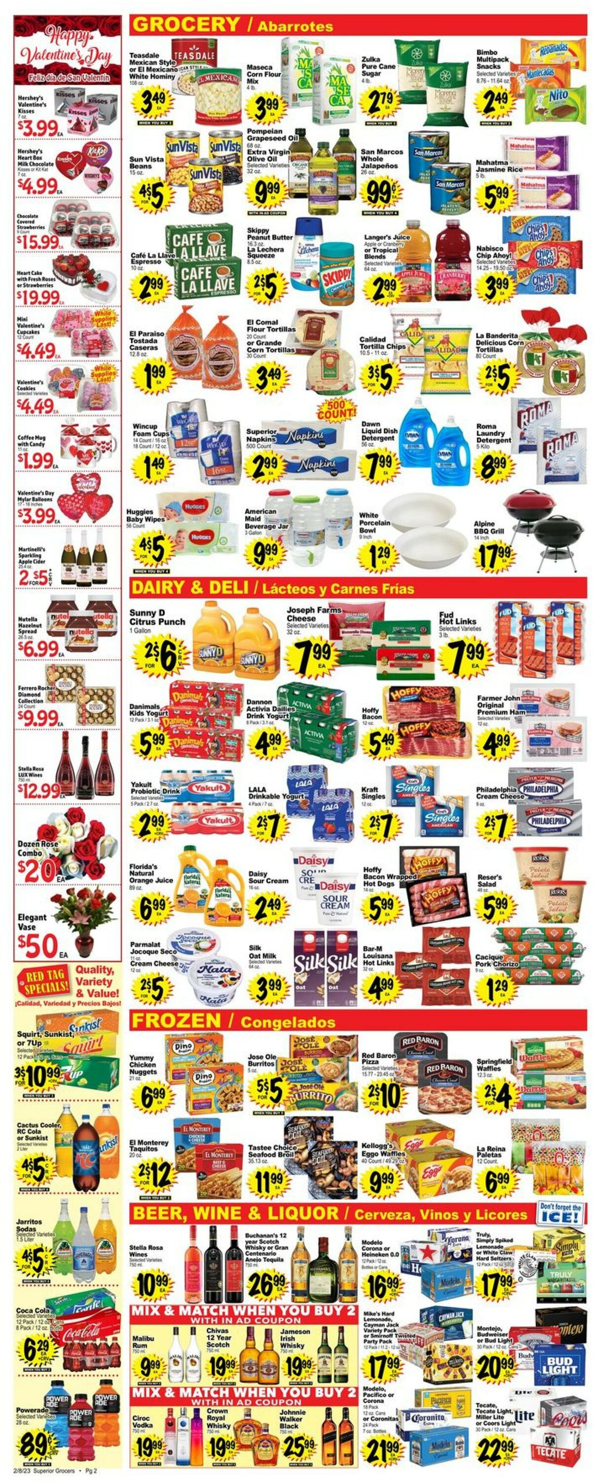 Catalogue Superior Grocers from 02/08/2023