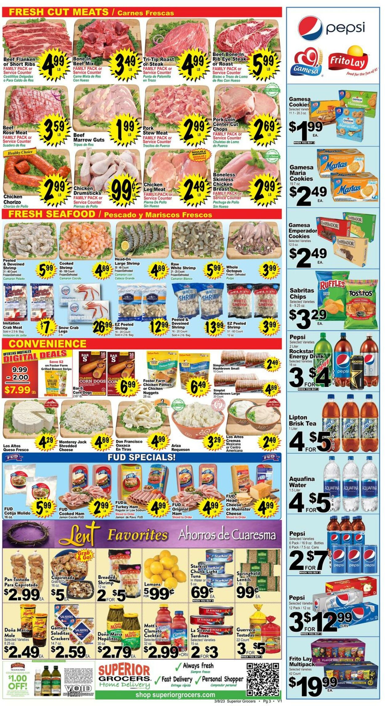 Catalogue Superior Grocers from 03/08/2023