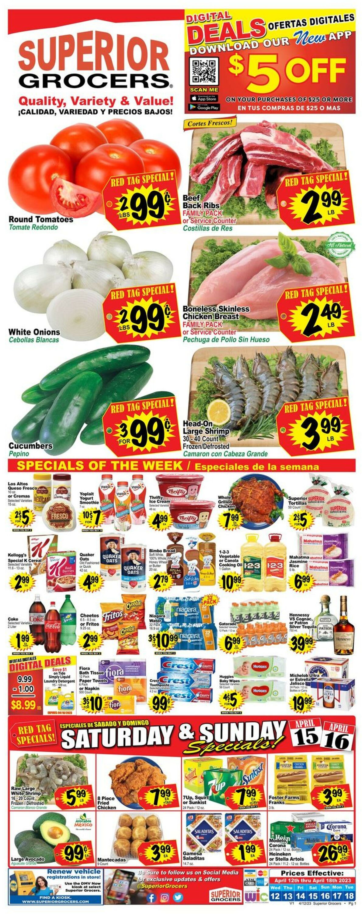 Catalogue Superior Grocers from 04/12/2023
