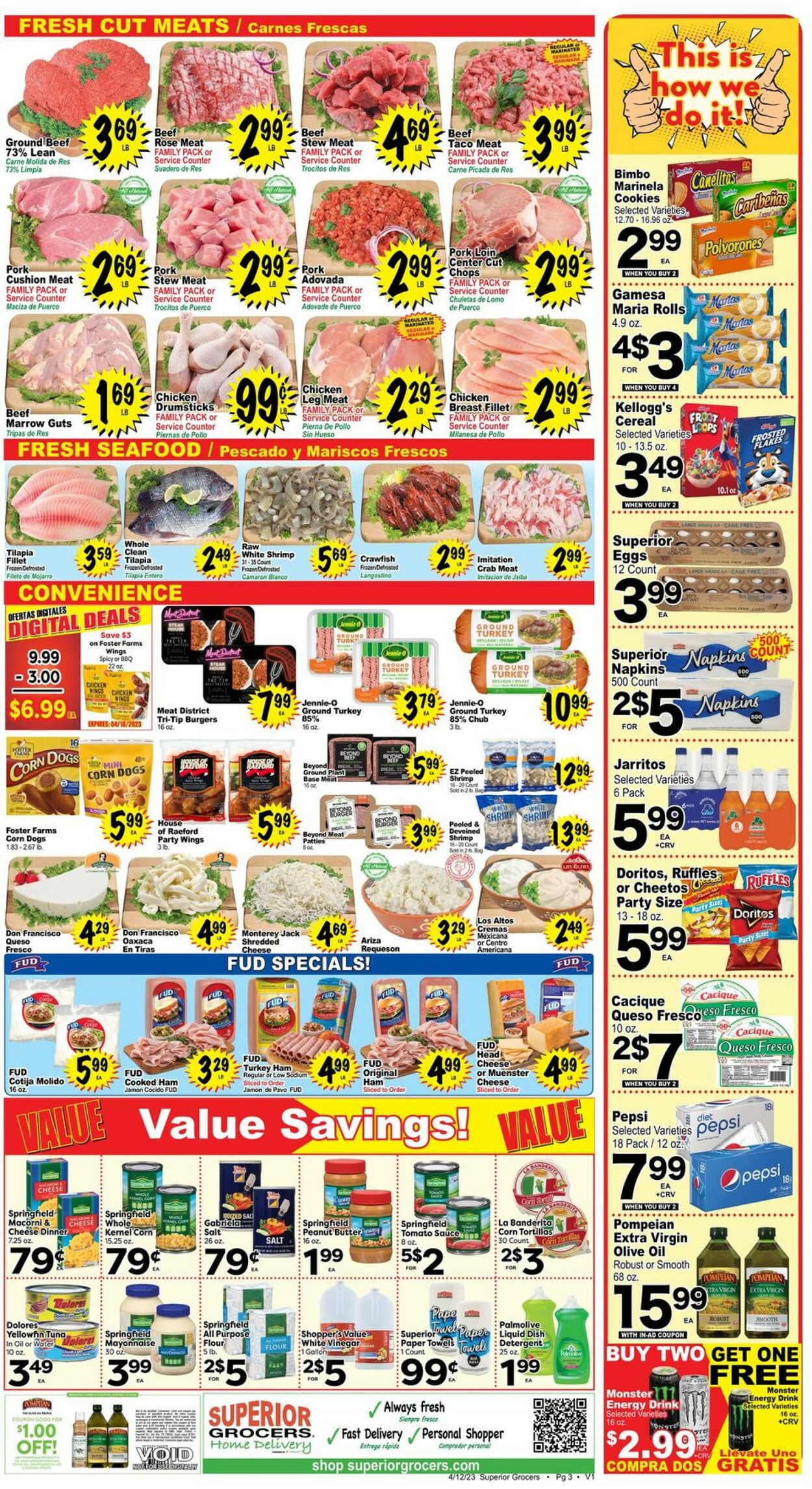 Catalogue Superior Grocers from 04/12/2023