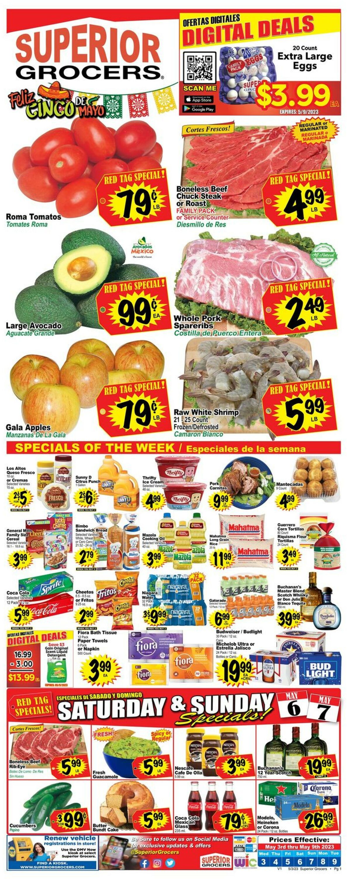 Catalogue Superior Grocers from 05/03/2023